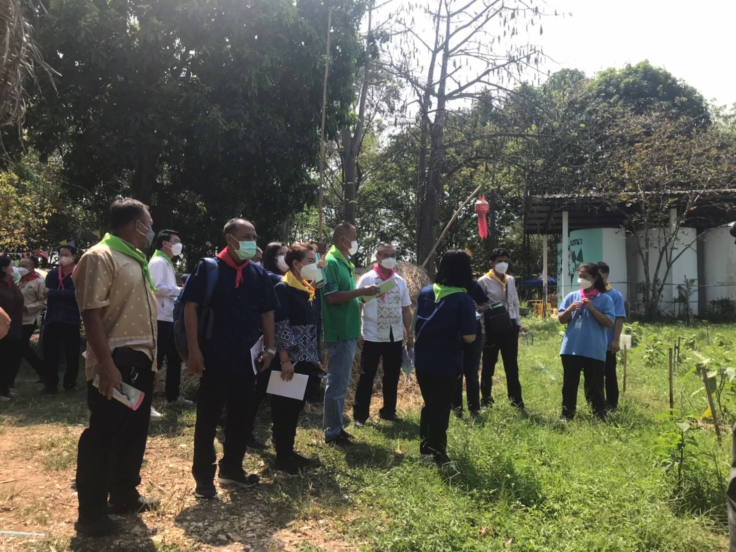 พช. จังหวัดนครนายก ได้เข้าร่วมพิธีเปิดโครงการศึกษาดูงานเชิงปฏิบัติการศูนย์การเรียนรู้ โคก หนอง นา โมเดลต้นแบบ ณ วัดดงละคร จังหวัดนครนายก