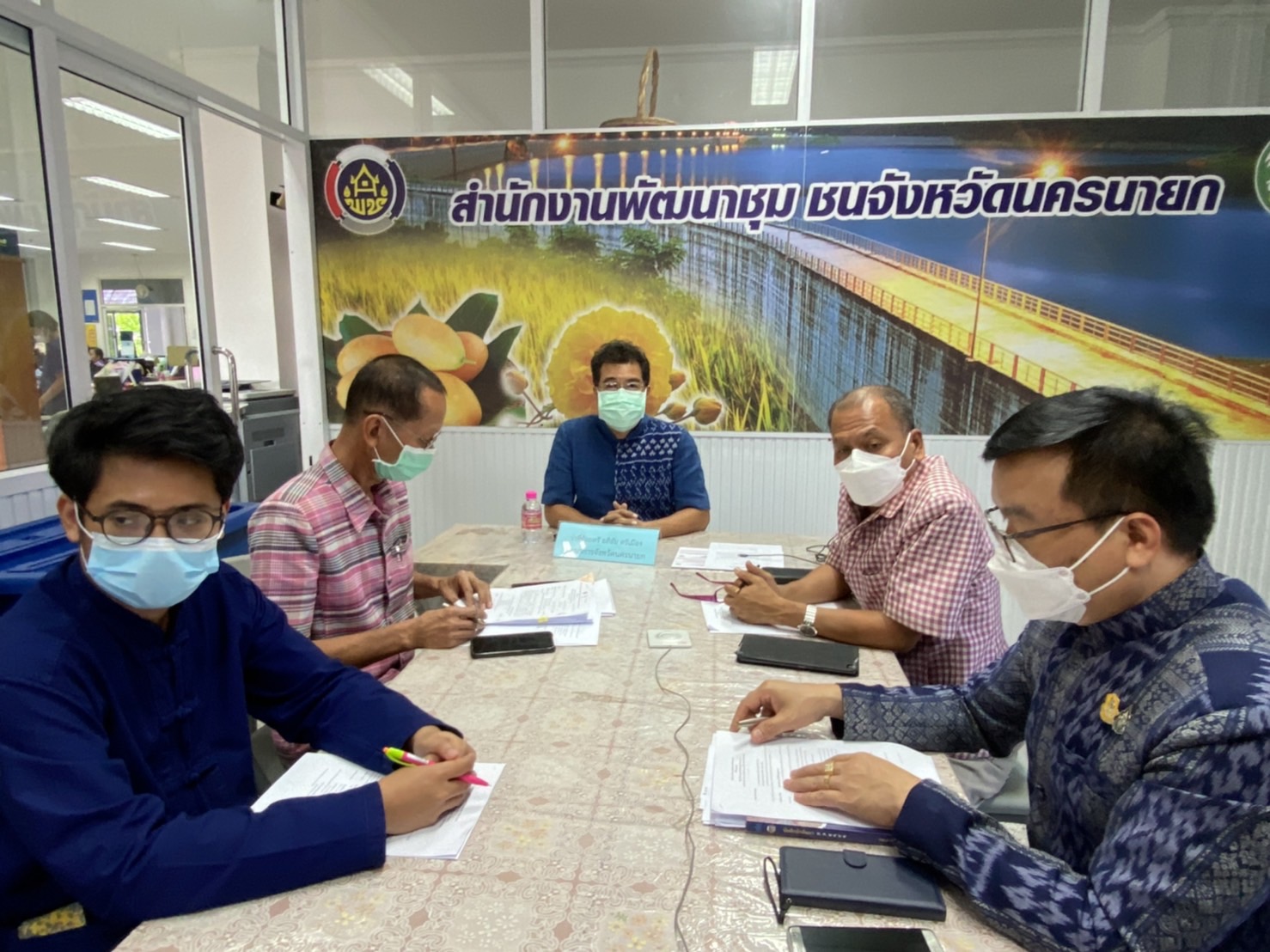 ??พช.นครนายก ร่วมประชุมกรมการพัฒนาชุมชน ครั้งที่ 2/2565 ผ่านระบบ Conference