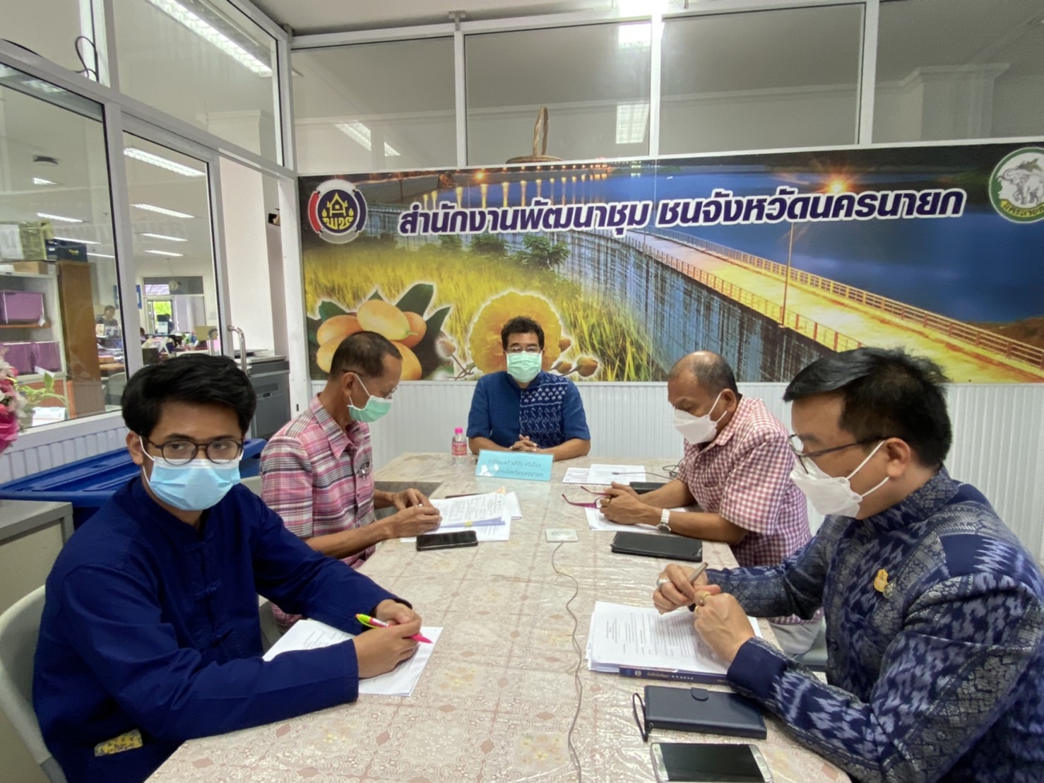 ??พช.นครนายก ร่วมประชุมกรมการพัฒนาชุมชน ครั้งที่ 2/2565 ผ่านระบบ Conference