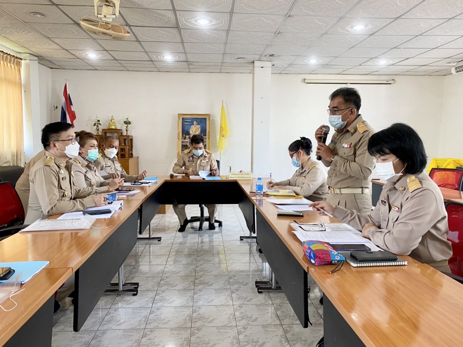 ??พช.นครนายก ประชุมผู้อำนวยการกลุ่มงาน พัฒนาการอำเภอ นักวิชาการพัฒนาชุมชน และเจ้าหน้าที่สำนักงานพัฒนาชุมชนจังหวัดนครนายก ครั้งที่ 2/2565