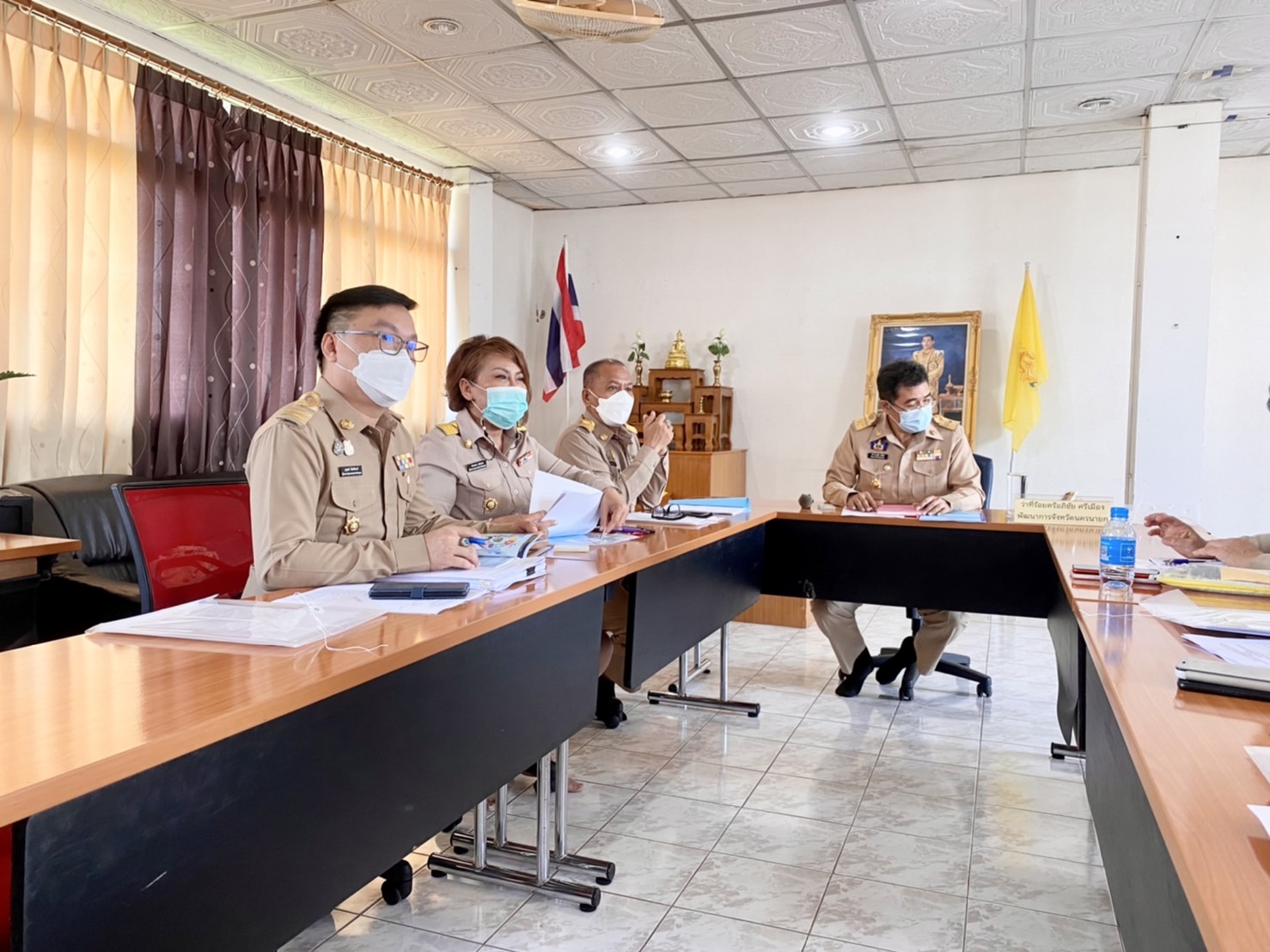 ??พช.นครนายก ประชุมผู้อำนวยการกลุ่มงาน พัฒนาการอำเภอ นักวิชาการพัฒนาชุมชน และเจ้าหน้าที่สำนักงานพัฒนาชุมชนจังหวัดนครนายก ครั้งที่ 2/2565