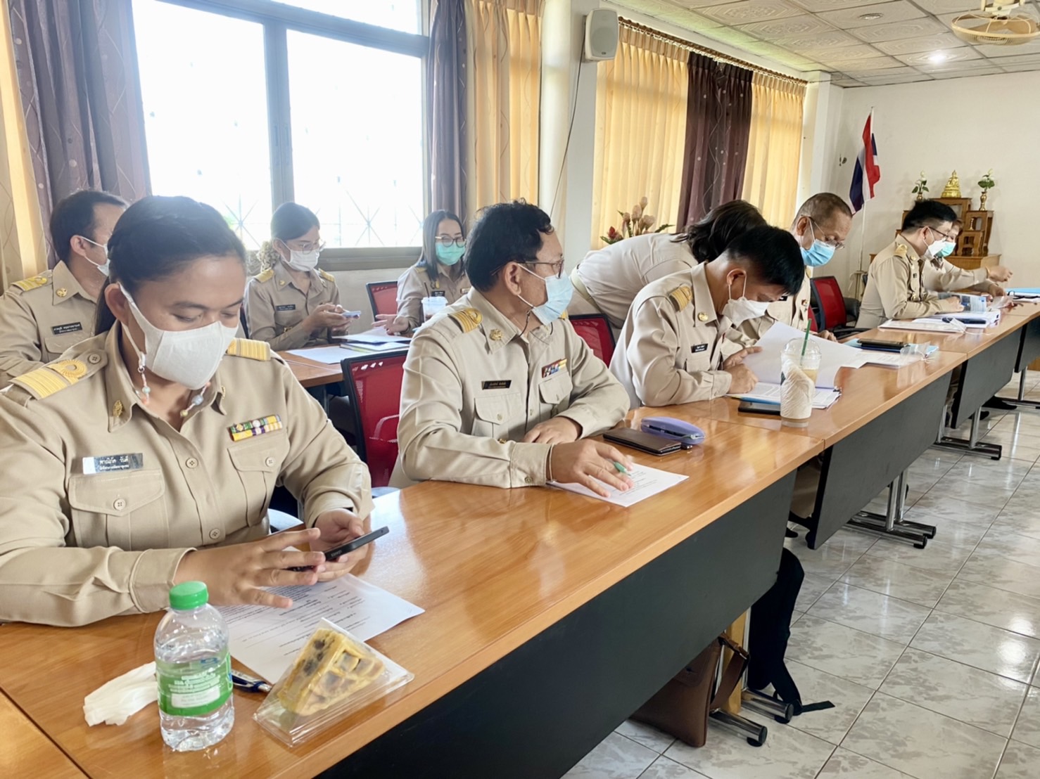 ??พช.นครนายก ประชุมผู้อำนวยการกลุ่มงาน พัฒนาการอำเภอ นักวิชาการพัฒนาชุมชน และเจ้าหน้าที่สำนักงานพัฒนาชุมชนจังหวัดนครนายก ครั้งที่ 2/2565