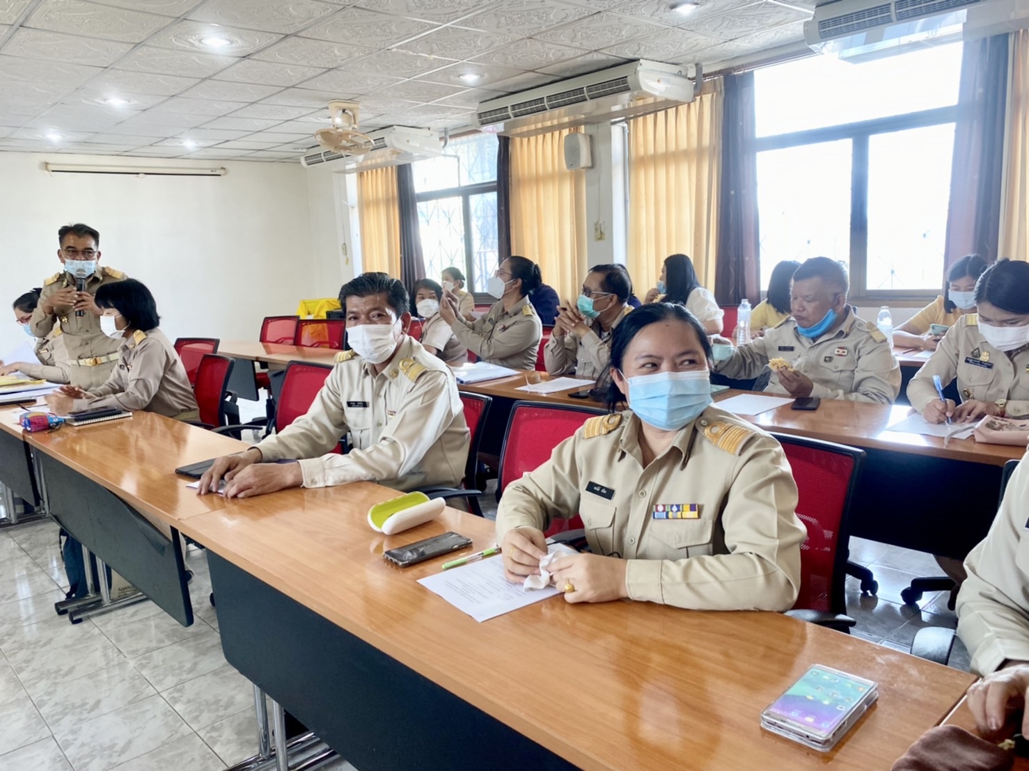 ??พช.นครนายก ประชุมผู้อำนวยการกลุ่มงาน พัฒนาการอำเภอ นักวิชาการพัฒนาชุมชน และเจ้าหน้าที่สำนักงานพัฒนาชุมชนจังหวัดนครนายก ครั้งที่ 2/2565