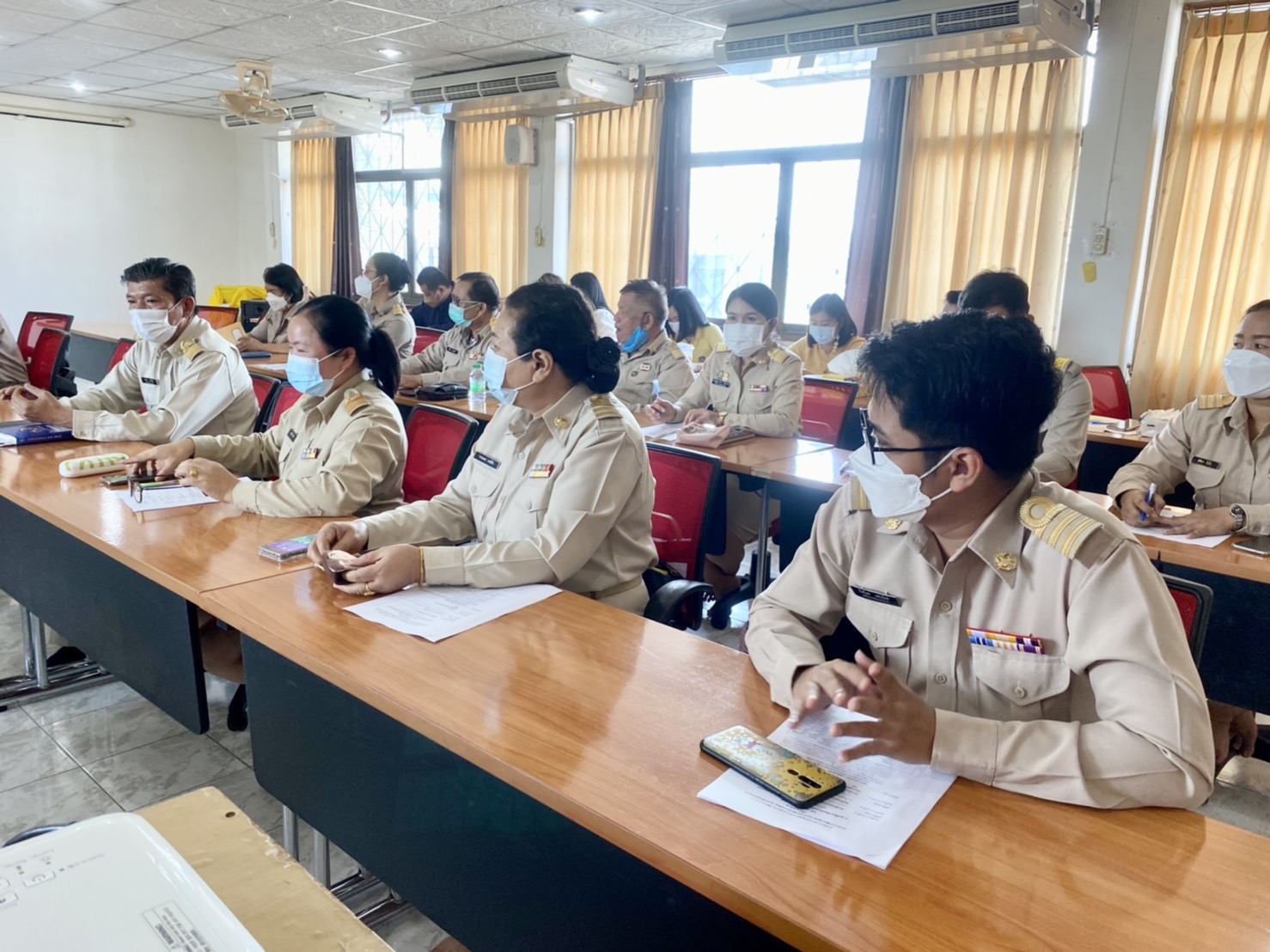 ??พช.นครนายก ประชุมผู้อำนวยการกลุ่มงาน พัฒนาการอำเภอ นักวิชาการพัฒนาชุมชน และเจ้าหน้าที่สำนักงานพัฒนาชุมชนจังหวัดนครนายก ครั้งที่ 2/2565