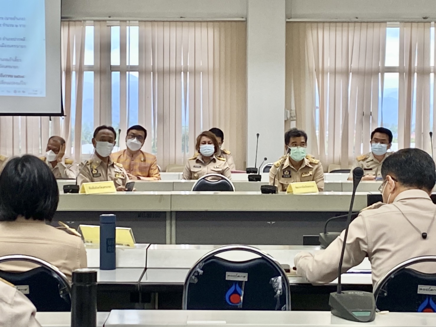 ??พช.นครนายก ร่วมประชุมหัวหน้าส่วนราชการ หัวหน้าหน่วยงานรัฐวิสาหกิจ ในสังกัดกระทรวงมหาดไทย ประจำจังหวัดนครนายก