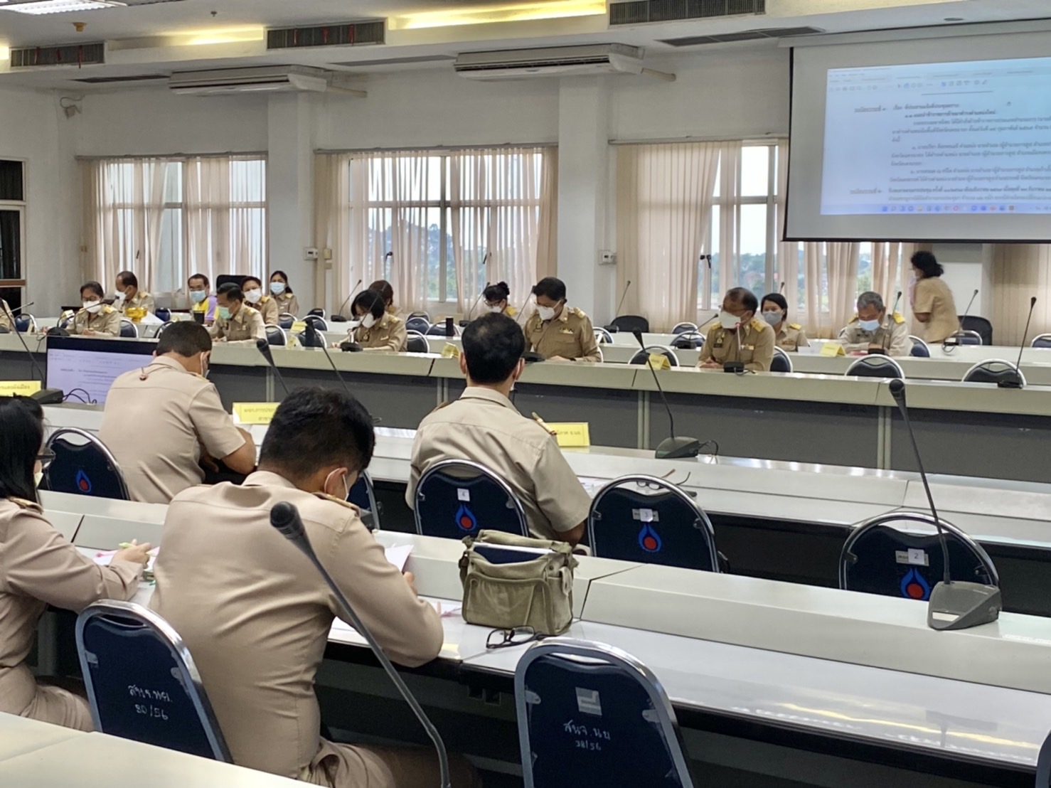 ??พช.นครนายก ร่วมประชุมหัวหน้าส่วนราชการ หัวหน้าหน่วยงานรัฐวิสาหกิจ ในสังกัดกระทรวงมหาดไทย ประจำจังหวัดนครนายก