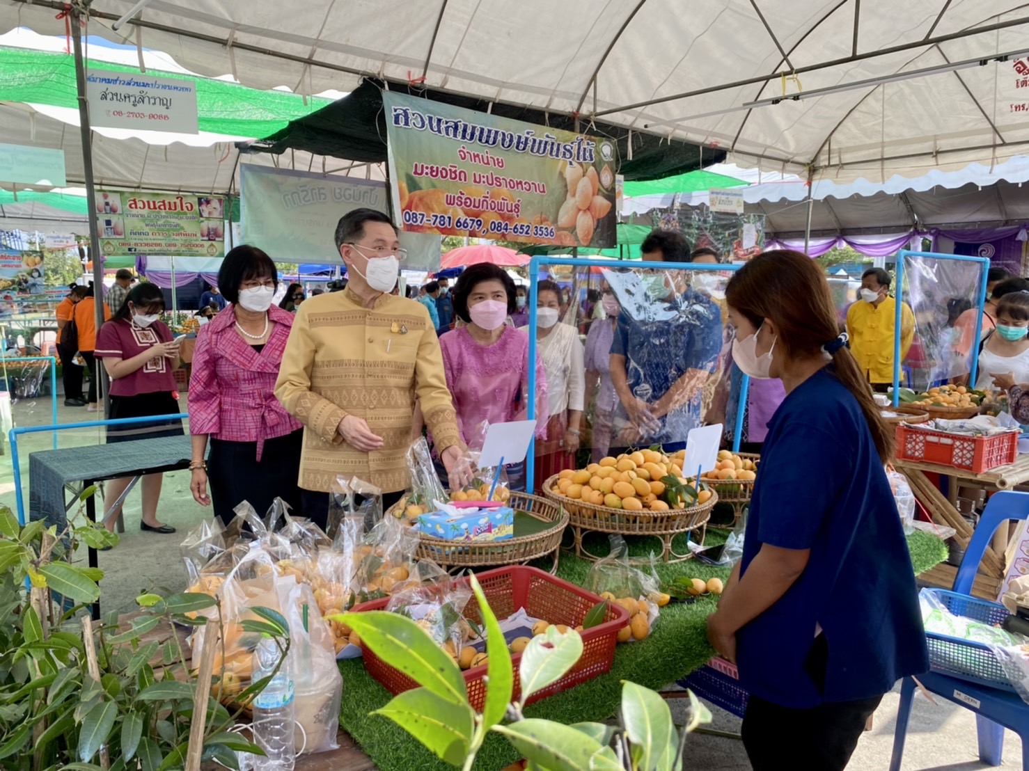 ??พช.นครนายก ร่วมงานมะยงชิด มะปรางหวาน จังหวัดนครนายก ประจำปี 2565