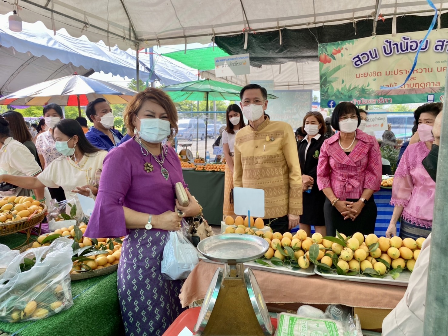 ??พช.นครนายก ร่วมงานมะยงชิด มะปรางหวาน จังหวัดนครนายก ประจำปี 2565