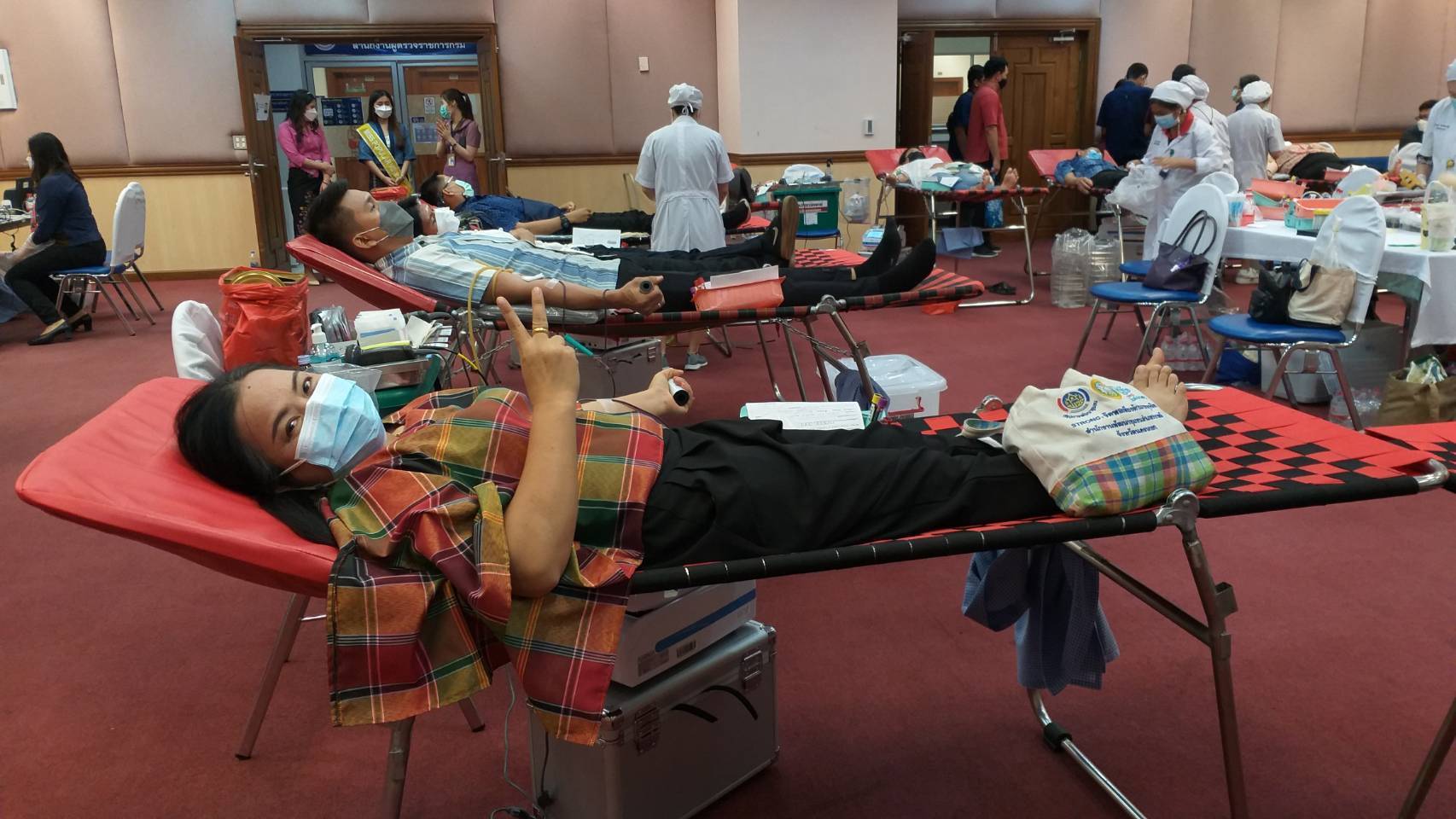 ? พช.นครนายก ร่วมโครงการบริจาคโลหิตถวายเป็นพระราชกุศล ?
