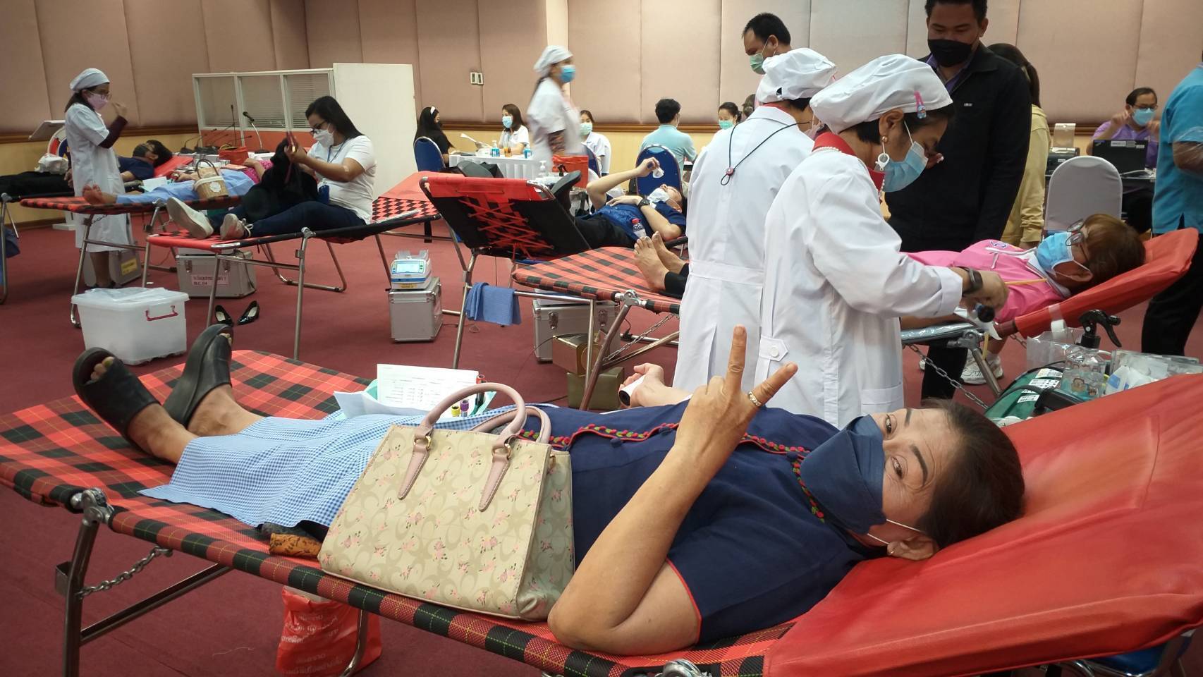 ? พช.นครนายก ร่วมโครงการบริจาคโลหิตถวายเป็นพระราชกุศล ?