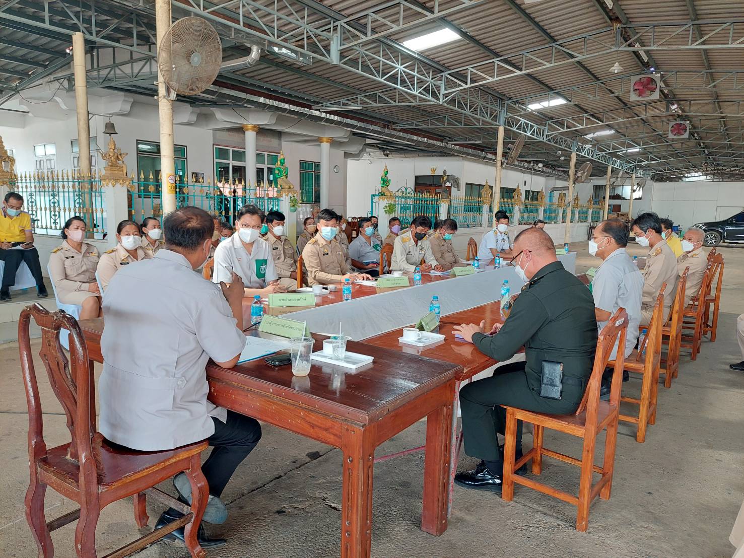พช.นครนายก ร่วมกิจกรรมโครงการบำบัดทุกข์ บำรุงสุข สร้างรอยยิ้มและปรองดองสมานฉันท์ให้แก่ประชาชน