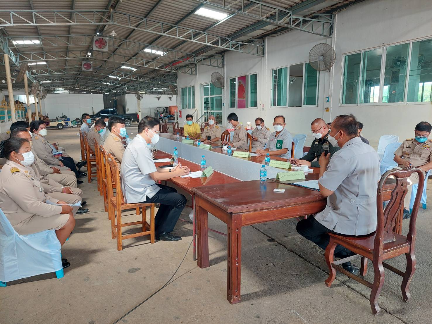 พช.นครนายก ร่วมกิจกรรมโครงการบำบัดทุกข์ บำรุงสุข สร้างรอยยิ้มและปรองดองสมานฉันท์ให้แก่ประชาชน