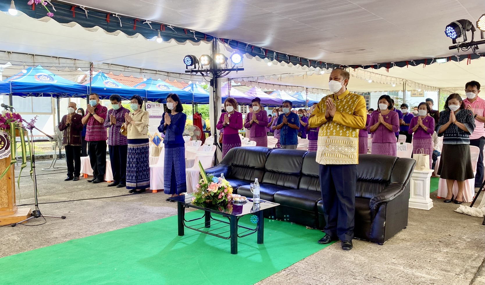 ??พช.นครนายก จัดงานมหกรรมการออมลดความเหลื่อมล้ำของประชาชนจังหวัดนครนายก ประจำปี 2565 ครบรอบ 48 ปี การก่อตั้งกลุ่มออมทรัพย์เพื่อการผลิต