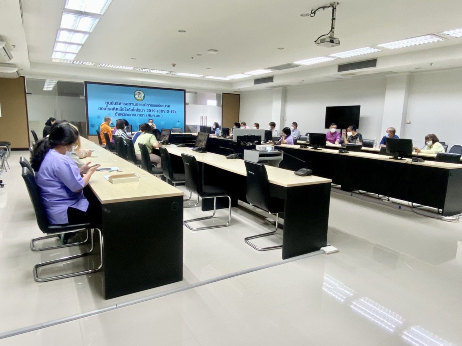 ??พช.นครนายก ร่วมประชุมคณะกรรมการศูนย์ช่วยเหลือสังคมตำบล