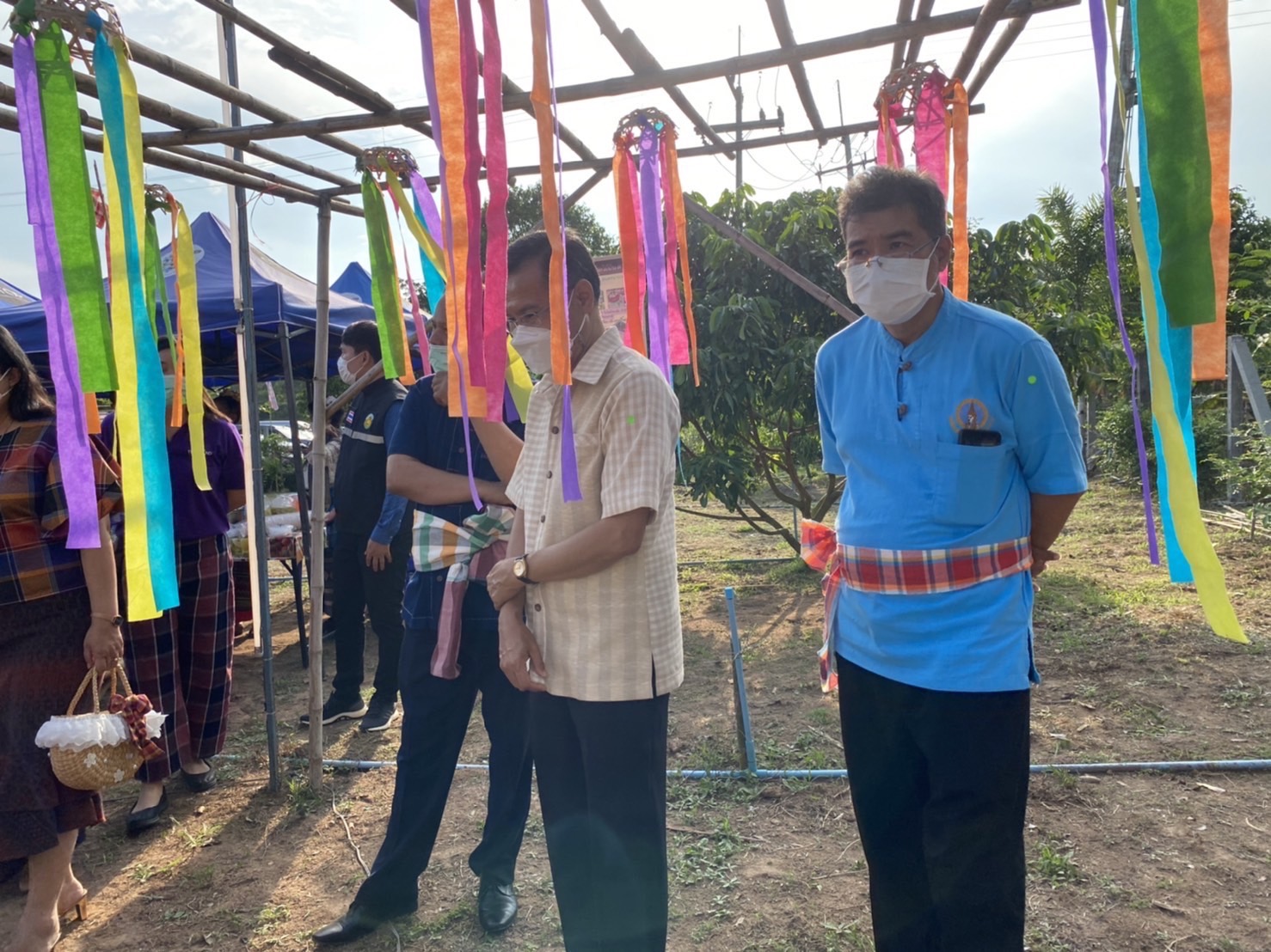 ??พช.นครนายก ร่วมงานเทศกาล นุ่งขะม้า พาดผ้า ยลวิถีถิ่น ลาวเวียง