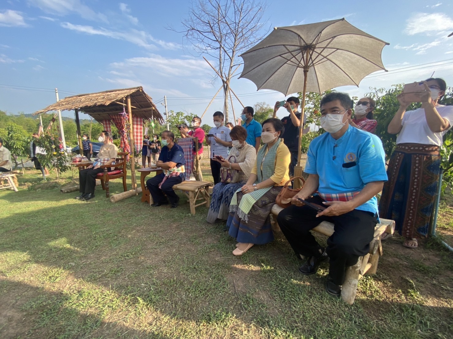 ??พช.นครนายก ร่วมงานเทศกาล นุ่งขะม้า พาดผ้า ยลวิถีถิ่น ลาวเวียง