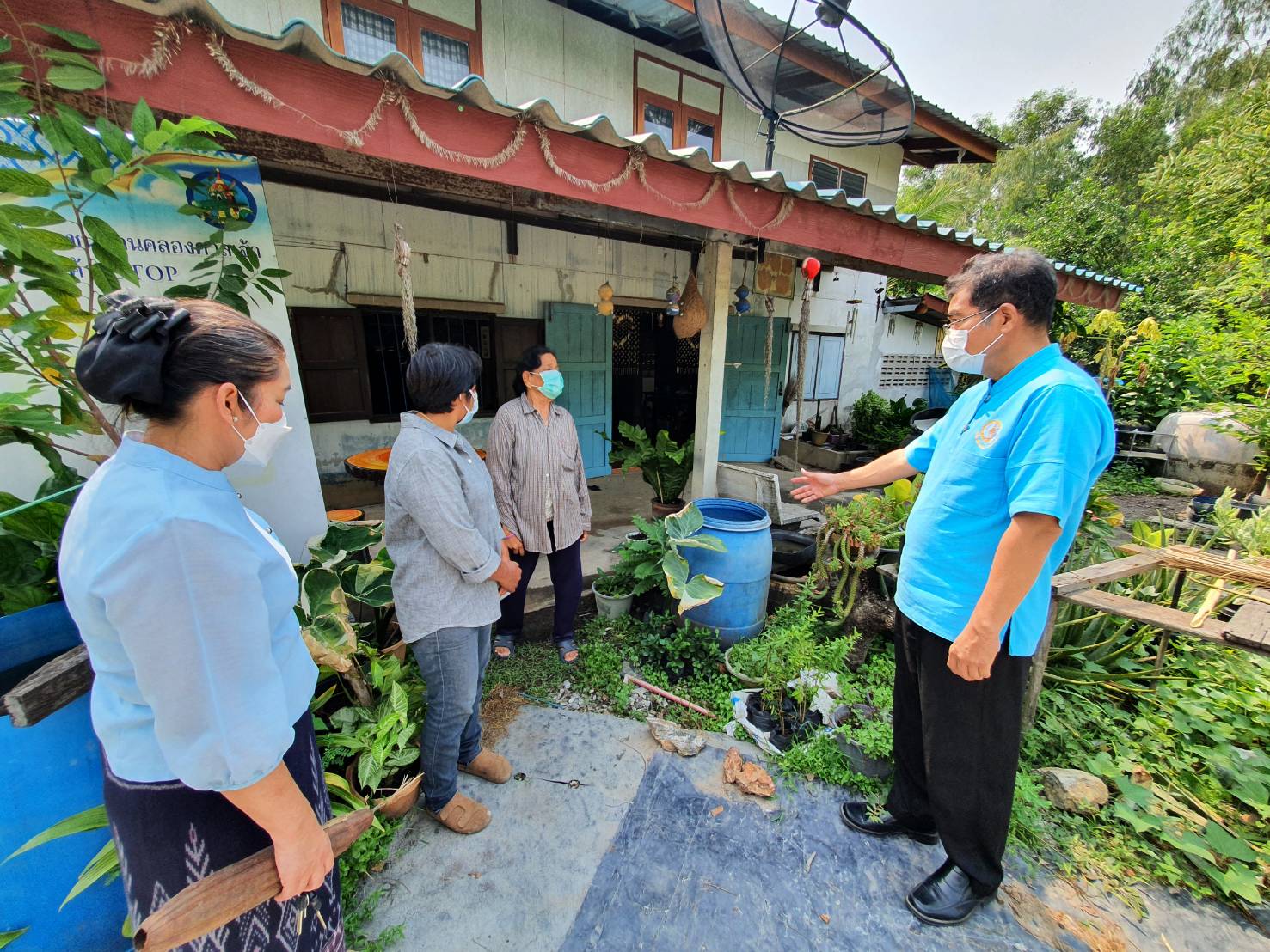 ? พช.นครนายก ออกติดตามและให้กำลังใจทีมงานพัฒนาชุมชนอำเภอ ในการขับเคลื่อนขจัดความยากจนและพัฒนาคนทุกช่วงวัยอย่างยั่งยืน ฯ ?