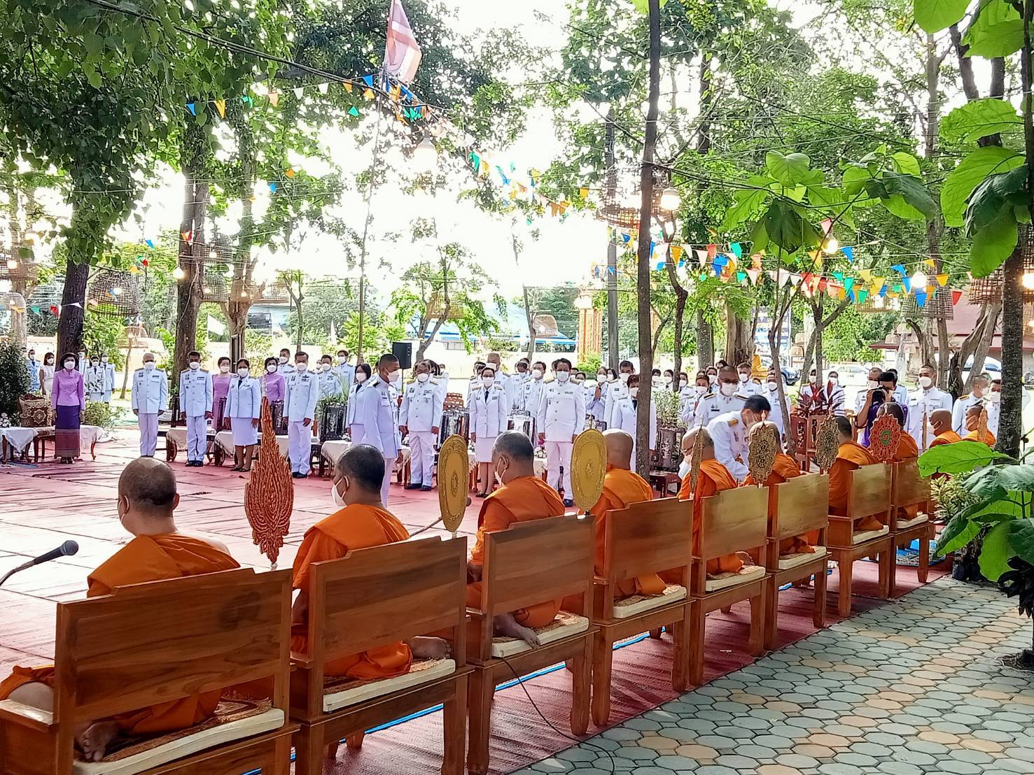 จังหวัดนครนายก จัดพิธีเฉลิมพระเกียรติสมเด็จพระกนิษฐาธิราชเจ้า กรมสมเด็จพระเทพรัตนราชสุดาฯ สยามบรมราชกุมารี เนื่องในโอกาสวันคล้ายวันพระราชสมภพ 2 เมษายน 2565