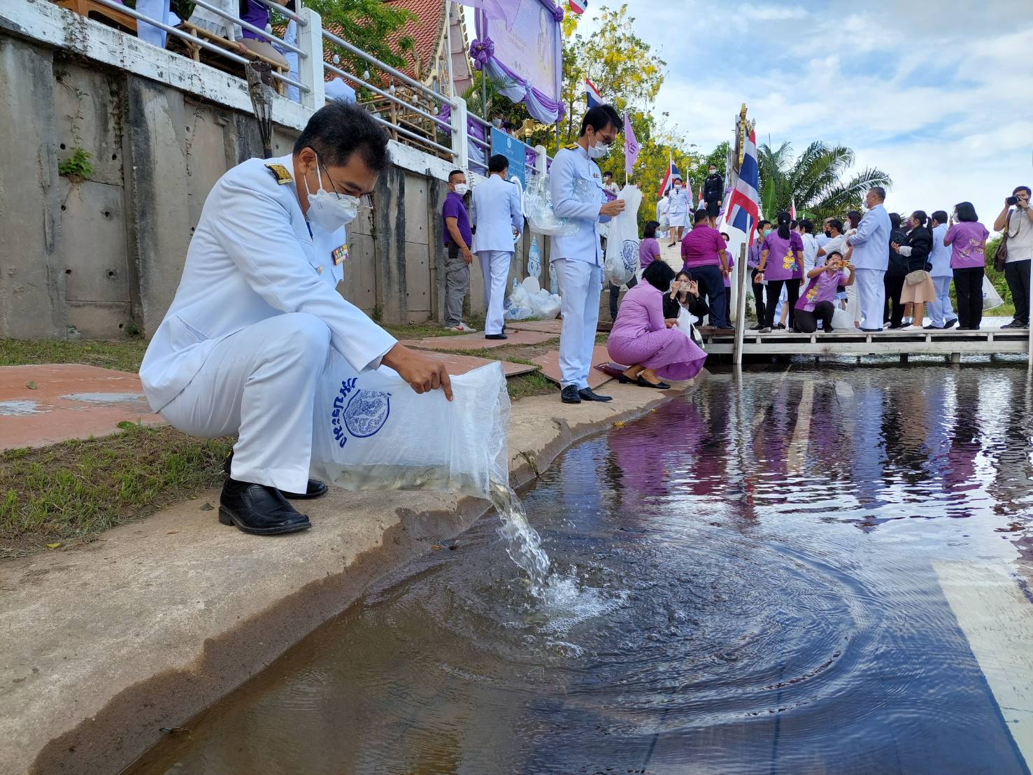 จังหวัดนครนายก จัดพิธีเฉลิมพระเกียรติสมเด็จพระกนิษฐาธิราชเจ้า กรมสมเด็จพระเทพรัตนราชสุดาฯ สยามบรมราชกุมารี เนื่องในโอกาสวันคล้ายวันพระราชสมภพ 2 เมษายน 2565