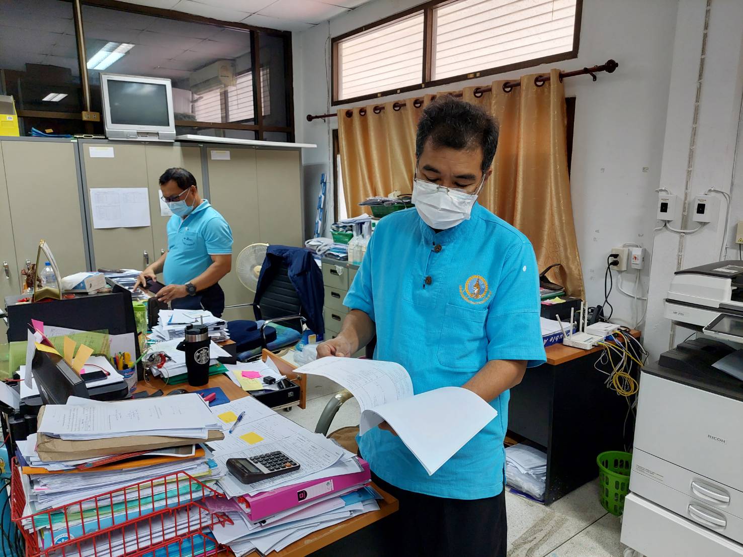 ? พช.นครนายก ออกติดตามและให้กำลังใจทีมงานพัฒนาชุมชนอำเภอ ในการขับเคลื่อนขจัดความยากจนและพัฒนาคนทุกช่วงวัยอย่างยั่งยืน ฯ ?