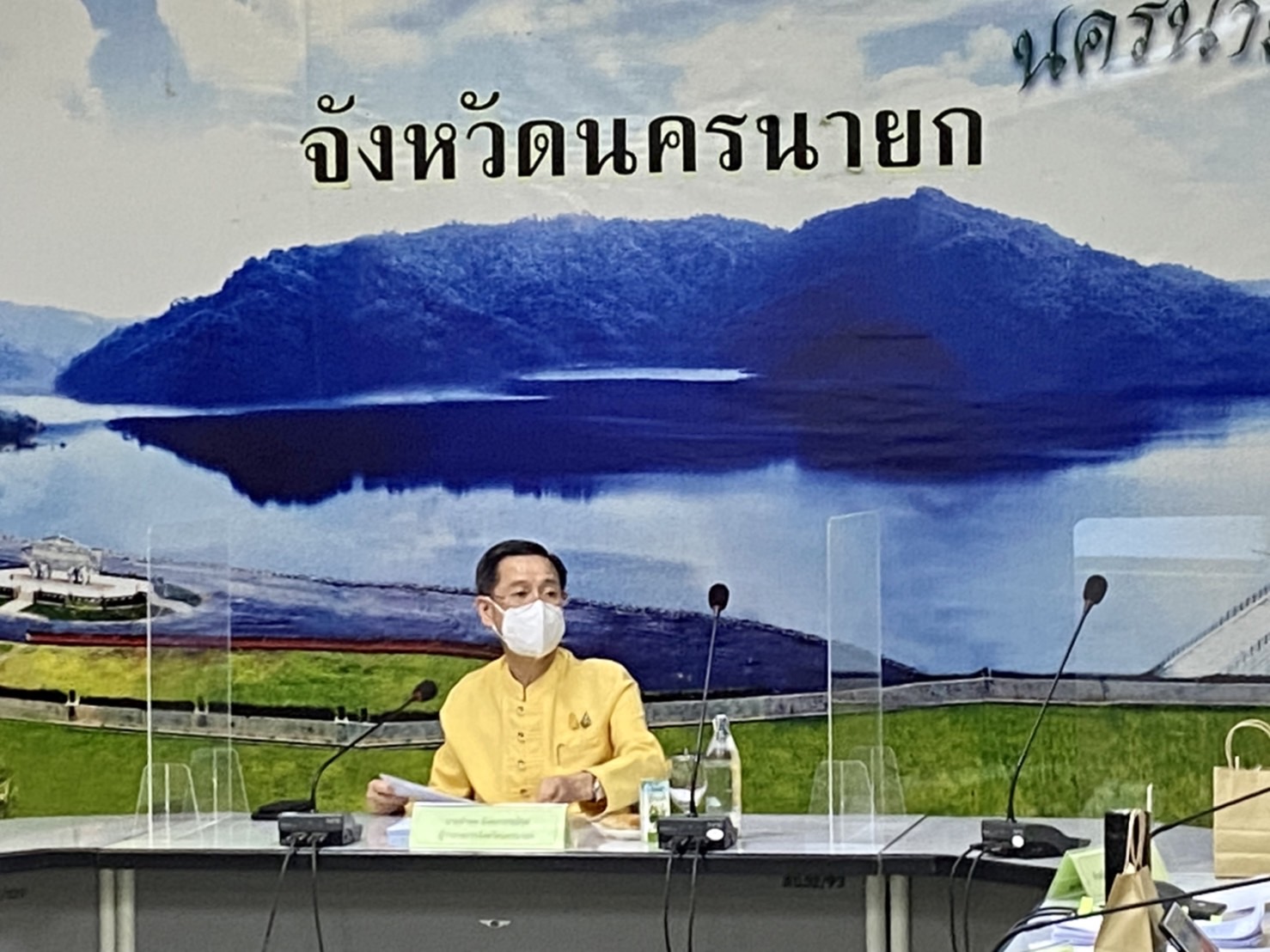 ??พช.นครนายก ร่วมประชุมติดตามความก้าวหน้าการขับเคลื่อน “วาระจังหวัดนครนายก” พ.ศ. 2565 ครั้งที่ 1/2565