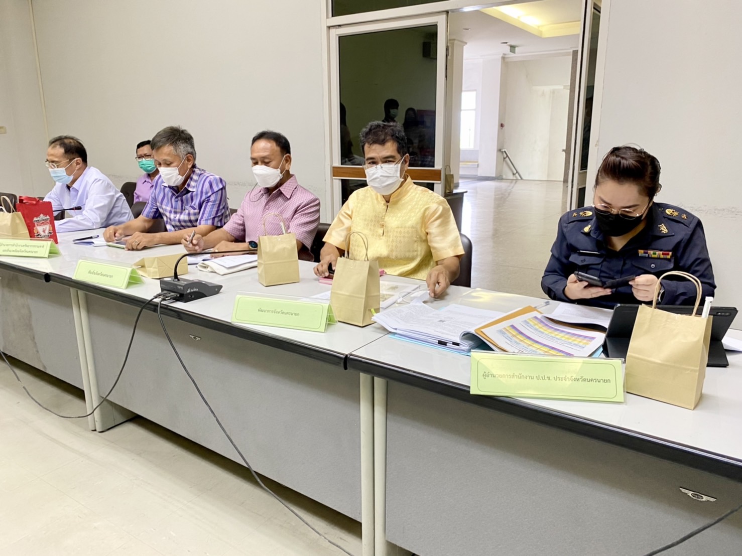 ??พช.นครนายก ร่วมประชุมติดตามความก้าวหน้าการขับเคลื่อน “วาระจังหวัดนครนายก” พ.ศ. 2565 ครั้งที่ 1/2565