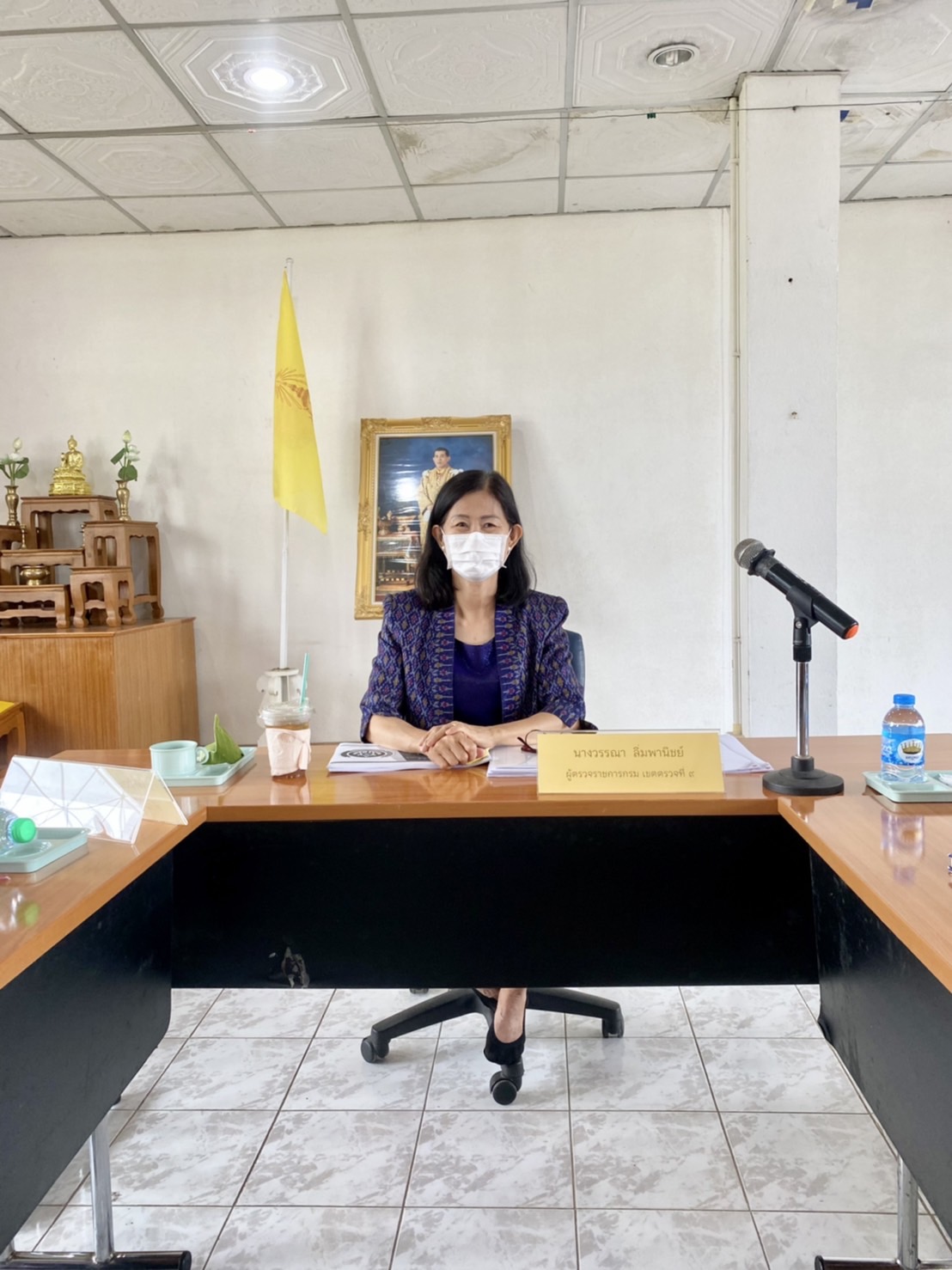 ??พช.นครนายก ร่วมประชุมติดตามการขับเคลื่อนการดำเนินงานขจัดความยากจนและพัฒนาคนทุกช่วงวัยอย่างยั่งยืนตามหลักปรัชญาของเศรษฐกิจพอเพียงในระดับพื้นที่ ผ่านระบบอิเล็กทรอนิกส์ (Cisco Webex Meetings)