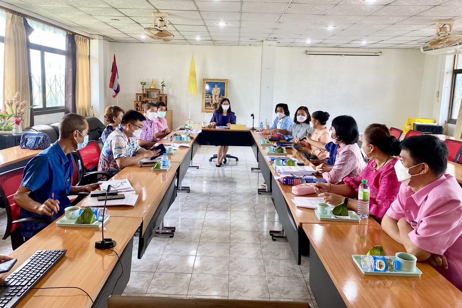 ??พช.นครนายก ร่วมรับฟังการตรวจราชการของผู้ตรวจราชการกรมการพัฒนาชุมชน ประจำเดือน เมษายน 2565 ?