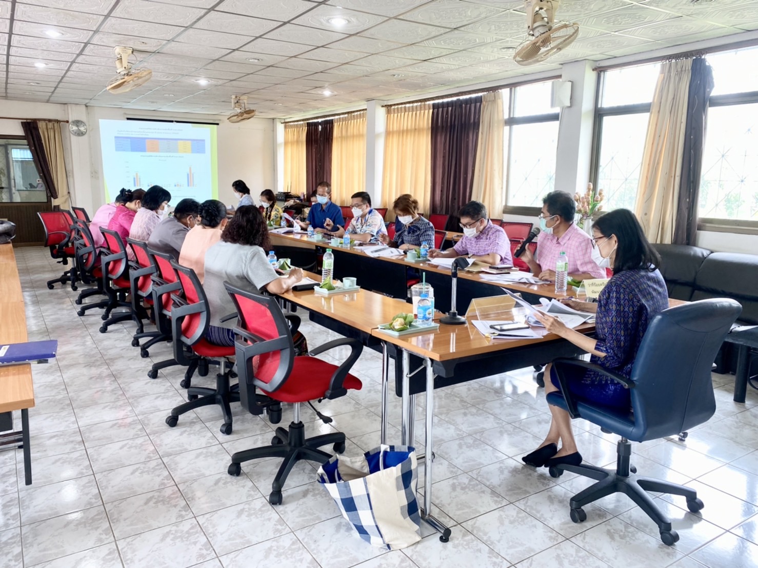 ??พช.นครนายก ร่วมรับฟังการตรวจราชการของผู้ตรวจราชการกรมการพัฒนาชุมชน ประจำเดือน เมษายน 2565 ?