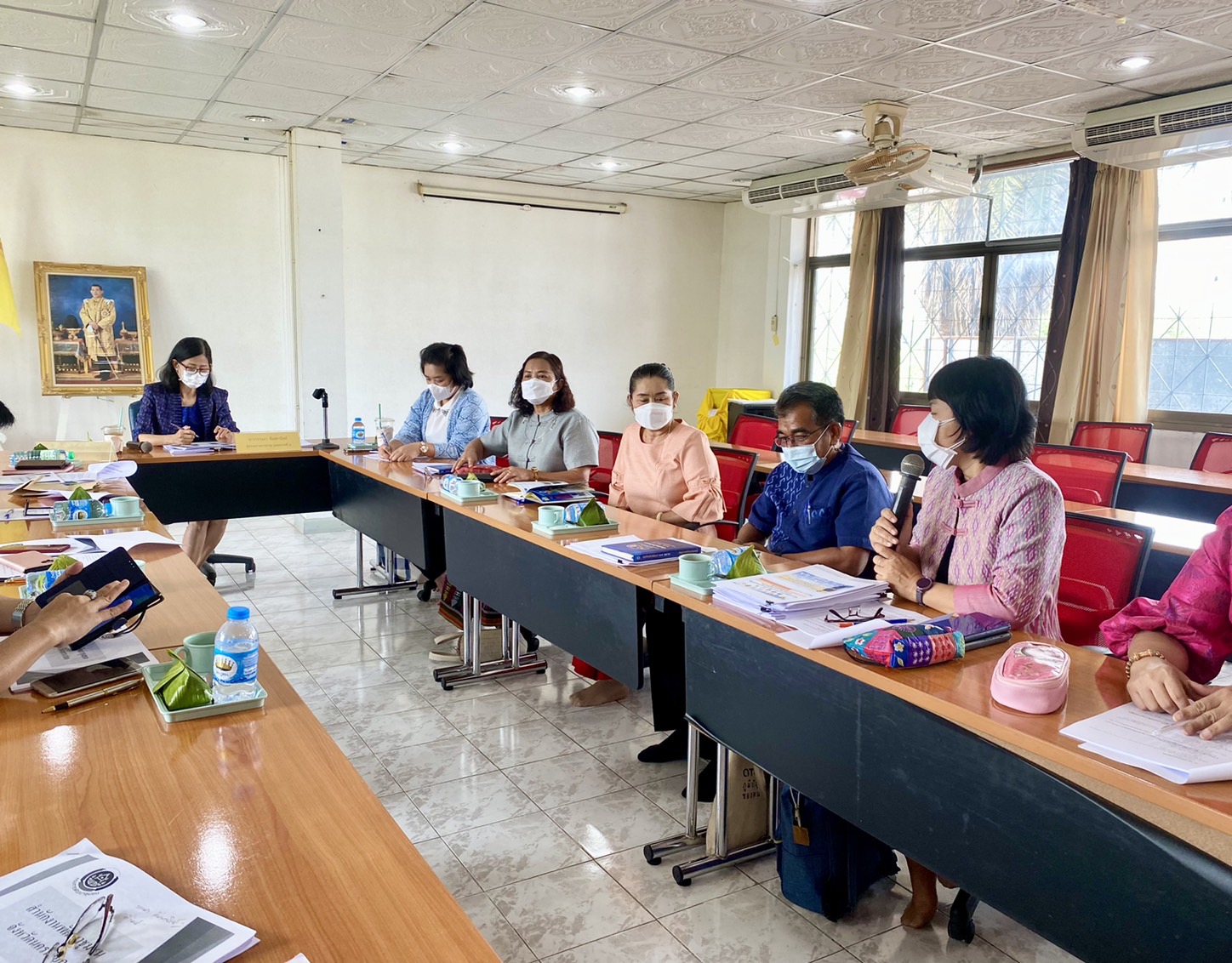 ??พช.นครนายก ร่วมรับฟังการตรวจราชการของผู้ตรวจราชการกรมการพัฒนาชุมชน ประจำเดือน เมษายน 2565 ?