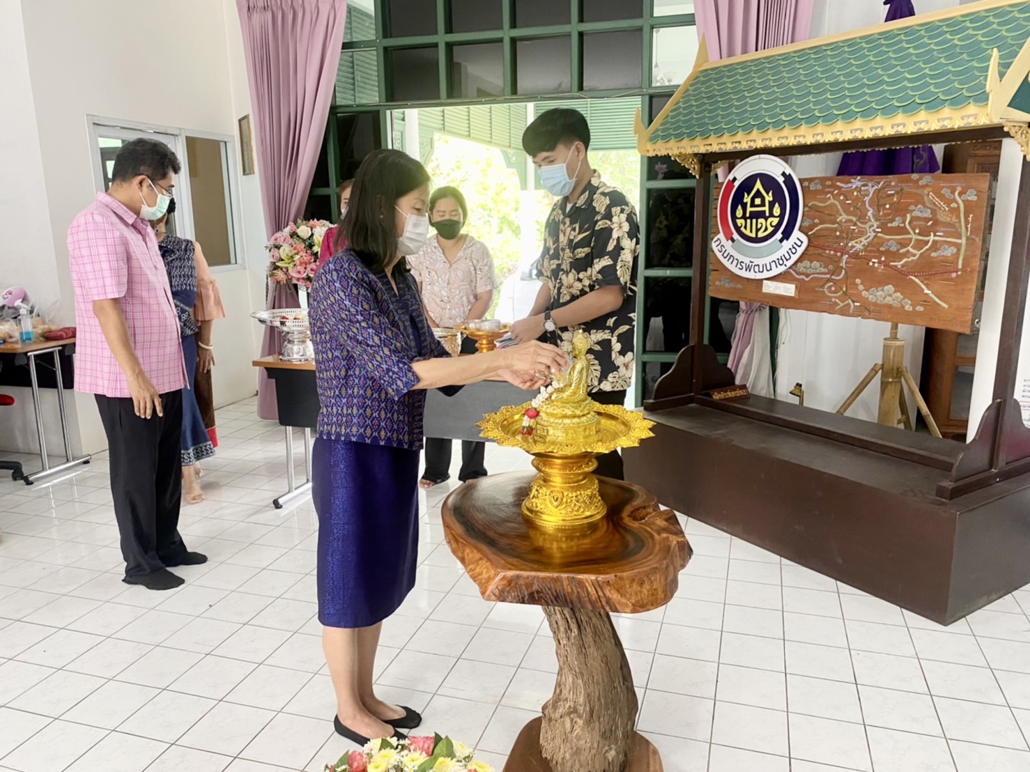 ??พช.นครนายก สืบสานประเพณีสงกรานต์ 2565??