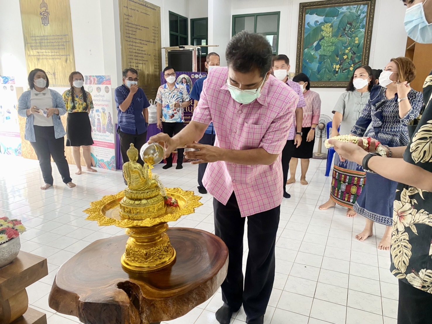 ??พช.นครนายก สืบสานประเพณีสงกรานต์ 2565??