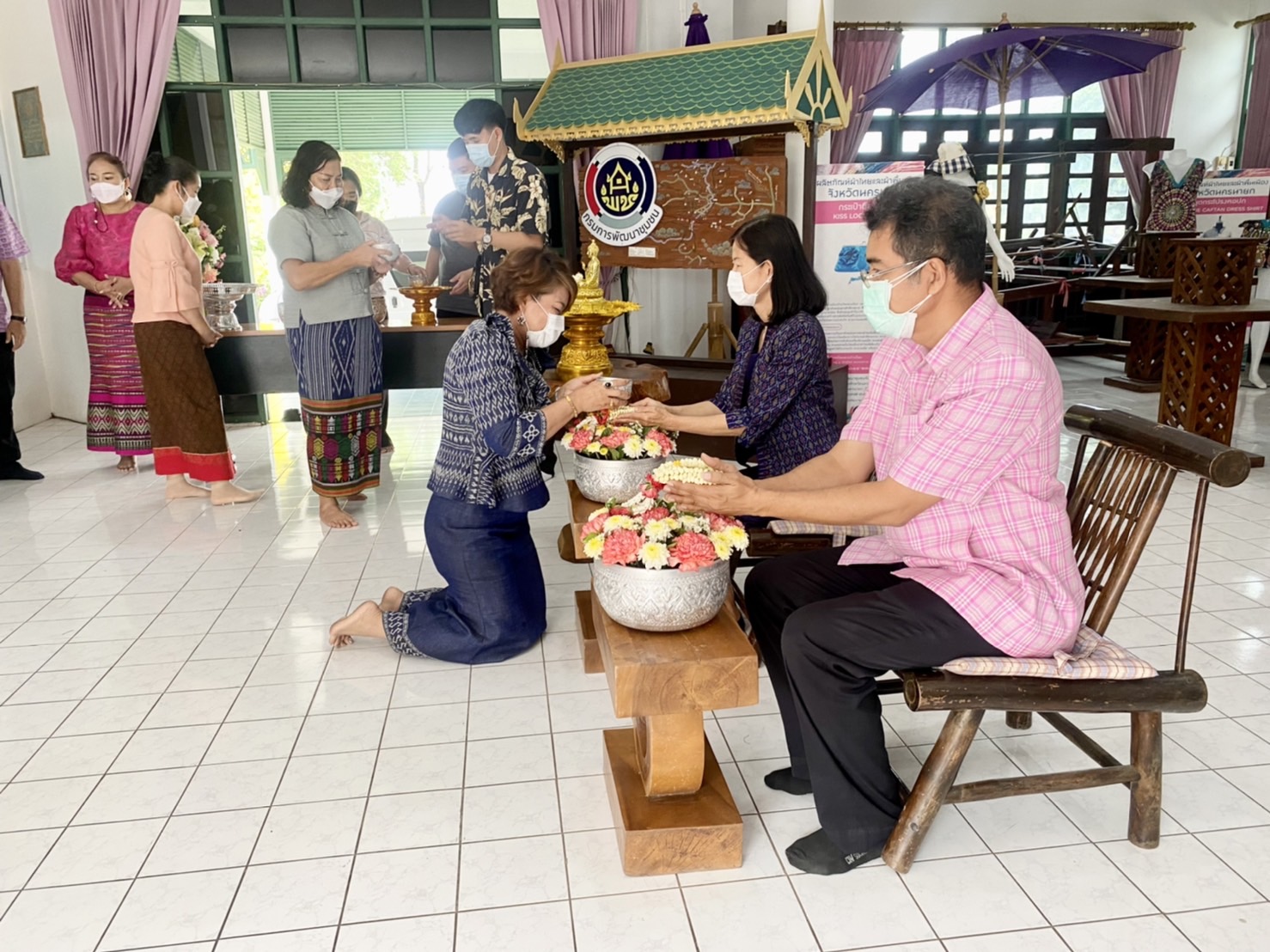 ??พช.นครนายก สืบสานประเพณีสงกรานต์ 2565??