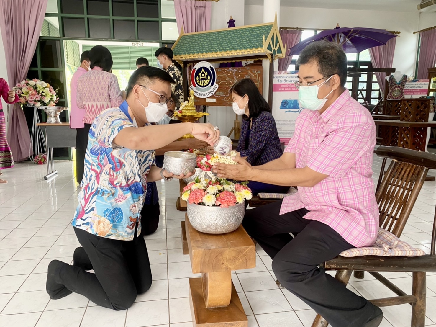 ??พช.นครนายก สืบสานประเพณีสงกรานต์ 2565??