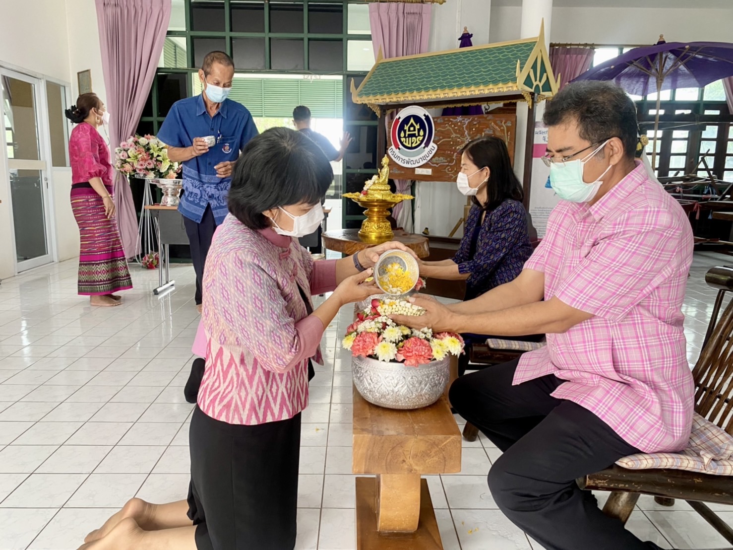 ??พช.นครนายก สืบสานประเพณีสงกรานต์ 2565??