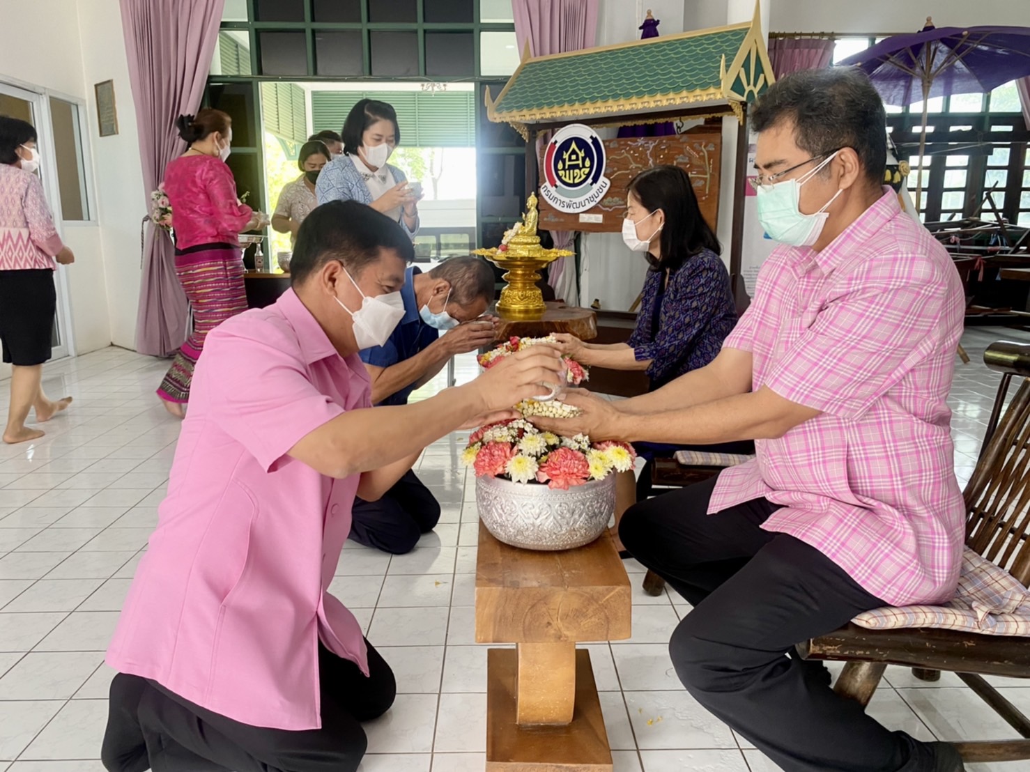 ??พช.นครนายก สืบสานประเพณีสงกรานต์ 2565??