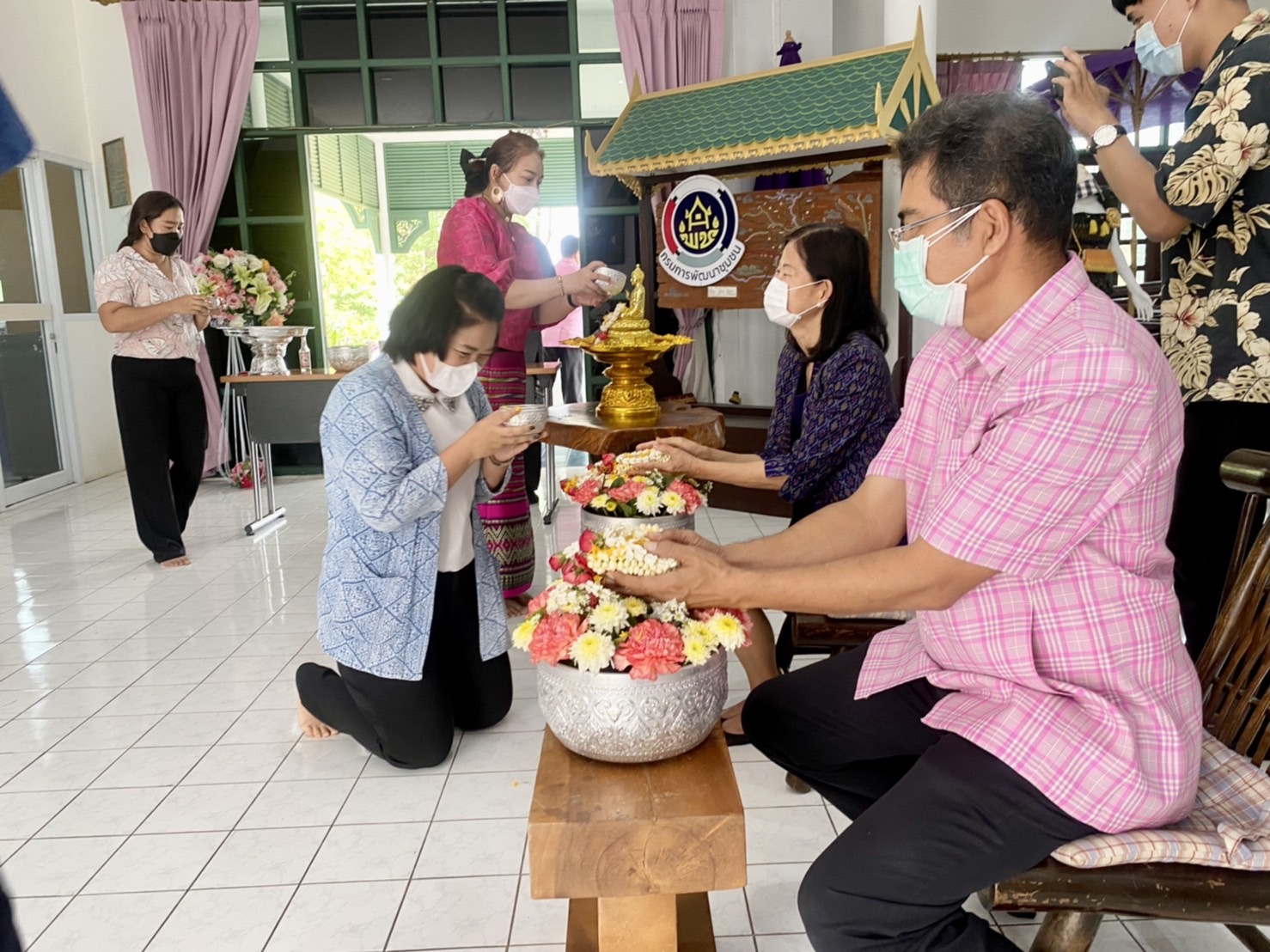 ??พช.นครนายก สืบสานประเพณีสงกรานต์ 2565??