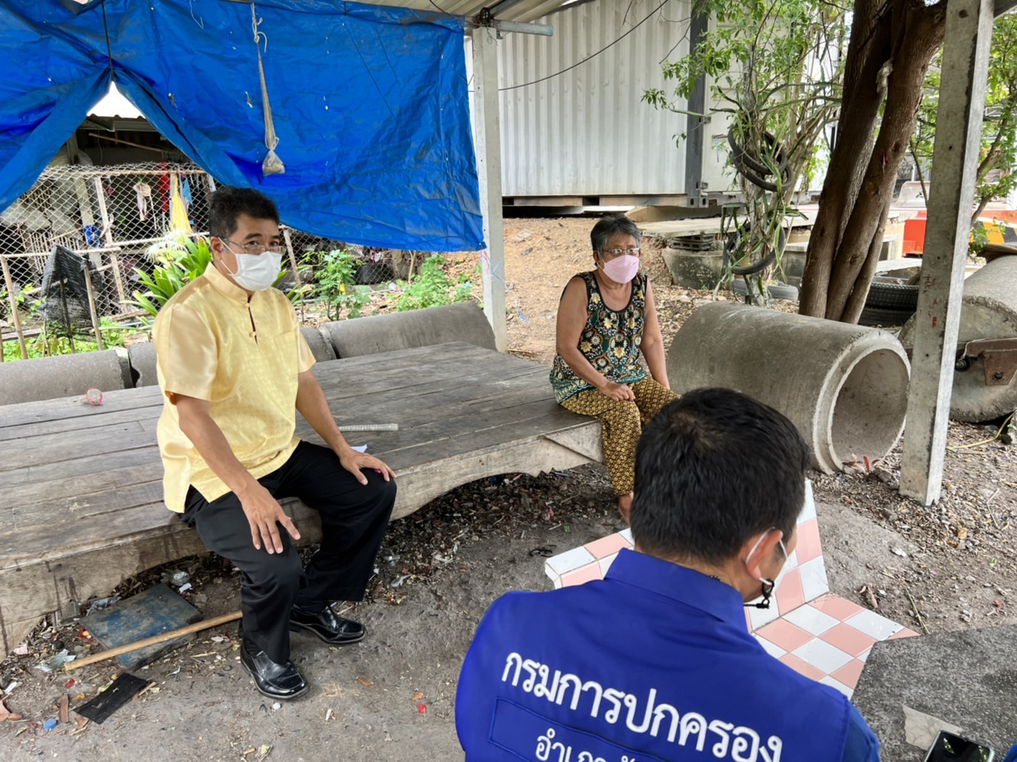 ? พช.นครนายก ออกติดตามและให้กำลังใจทีมงานพัฒนาชุมชนอำเภอ ในการขับเคลื่อนขจัดความยากจนและพัฒนาคนทุกช่วงวัยอย่างยั่งยืน ฯ ?