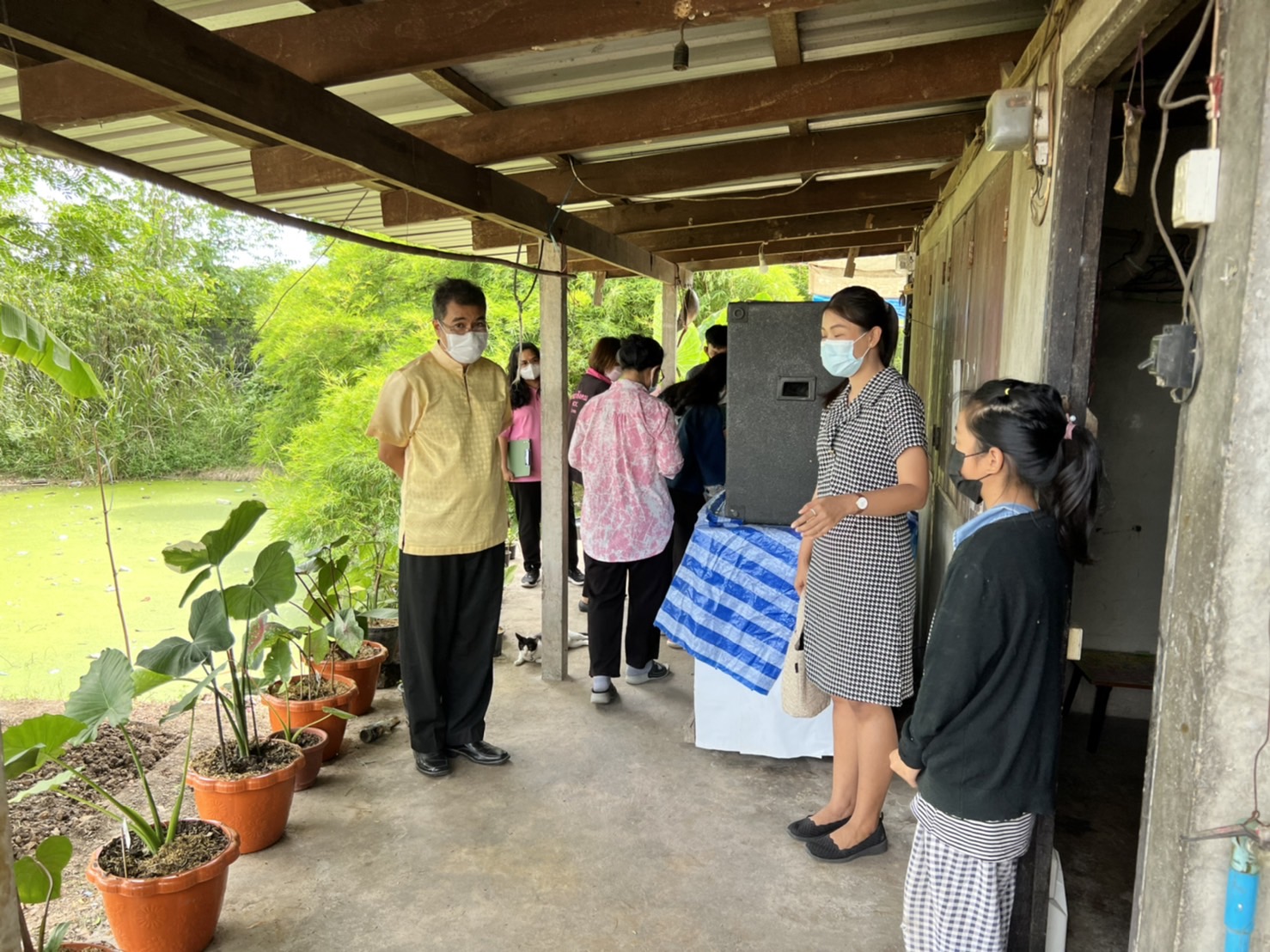 ? พช.นครนายก ออกติดตามและให้กำลังใจทีมงานพัฒนาชุมชนอำเภอ ในการขับเคลื่อนขจัดความยากจนและพัฒนาคนทุกช่วงวัยอย่างยั่งยืน ฯ ?