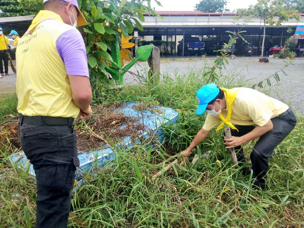 ??พช.นครนายก ร่วมกิจกรรมจิตอาสา เราทำความดีด้วยหัวใจ เนื่องในวันฉัตรมงคล