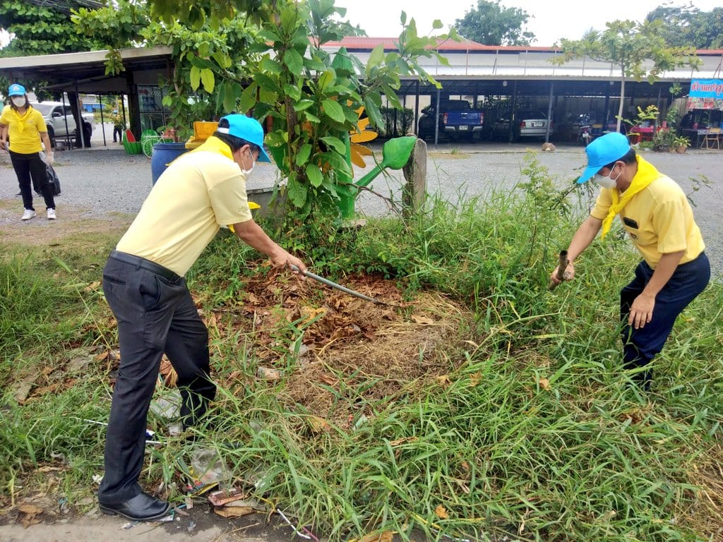 ??พช.นครนายก ร่วมกิจกรรมจิตอาสา เราทำความดีด้วยหัวใจ เนื่องในวันฉัตรมงคล