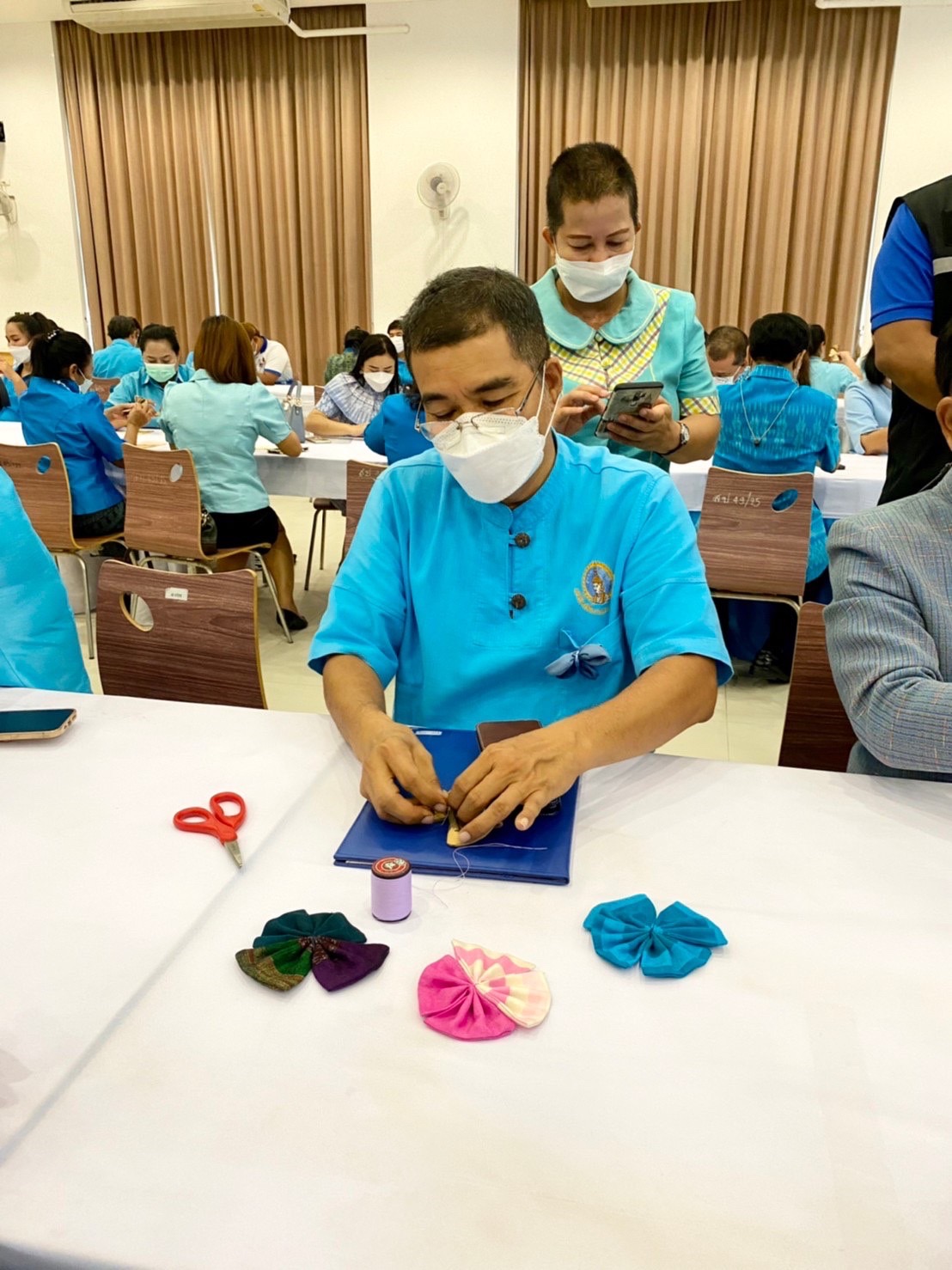 ?? พช.นครนายก ร่วมแถลงข่าวกิจกรรมประดิษฐ์ผีเสื้อ จากผ้าตามอัตลักษณ์ของจังหวัดนครนายก รวมใจแสดงพลังแห่งความจงรักภักดี เพื่อนำไปประดับนิทรรศการเฉลิมพระเกียรติ สมเด็จพระนางเจ้าสิริกิต์ พระบรมราชินีนาถ พระบรมราชชนนีพันปีหลวง เนื่องในโอกาสมหามงคลเฉลิมพระชนมพรรษา 90 พรรษา 12 สิงหาคม 2565