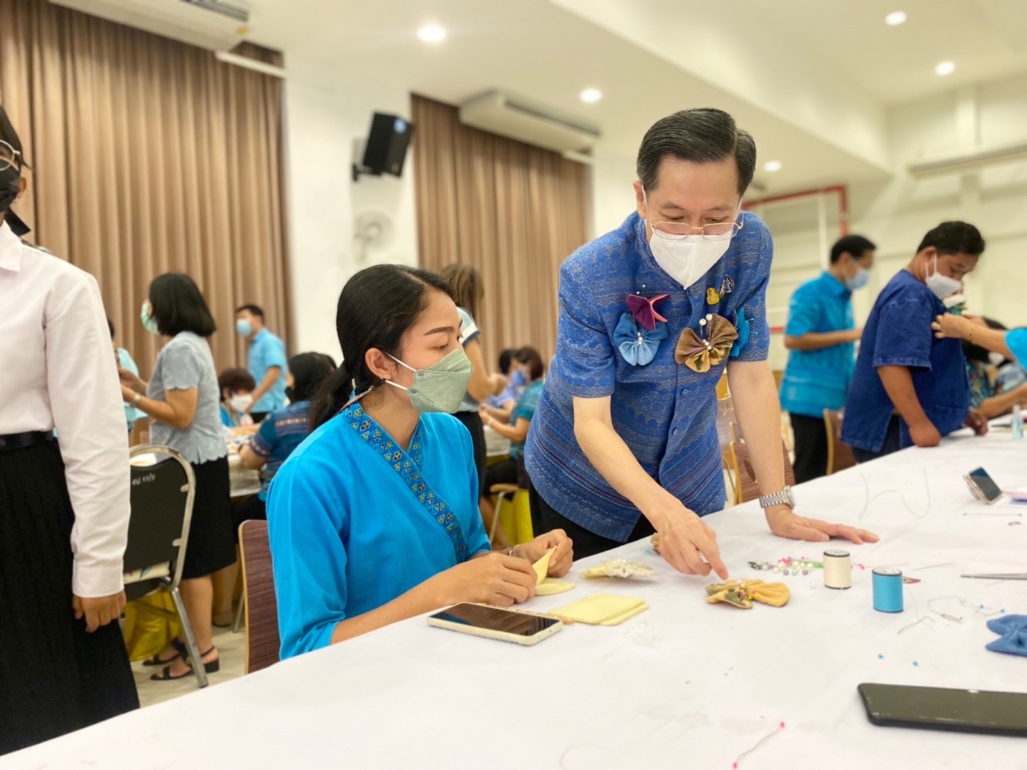 ?? พช.นครนายก ร่วมแถลงข่าวกิจกรรมประดิษฐ์ผีเสื้อ จากผ้าตามอัตลักษณ์ของจังหวัดนครนายก รวมใจแสดงพลังแห่งความจงรักภักดี เพื่อนำไปประดับนิทรรศการเฉลิมพระเกียรติ สมเด็จพระนางเจ้าสิริกิต์ พระบรมราชินีนาถ พระบรมราชชนนีพันปีหลวง เนื่องในโอกาสมหามงคลเฉลิมพระชนมพรรษา 90 พรรษา 12 สิงหาคม 2565