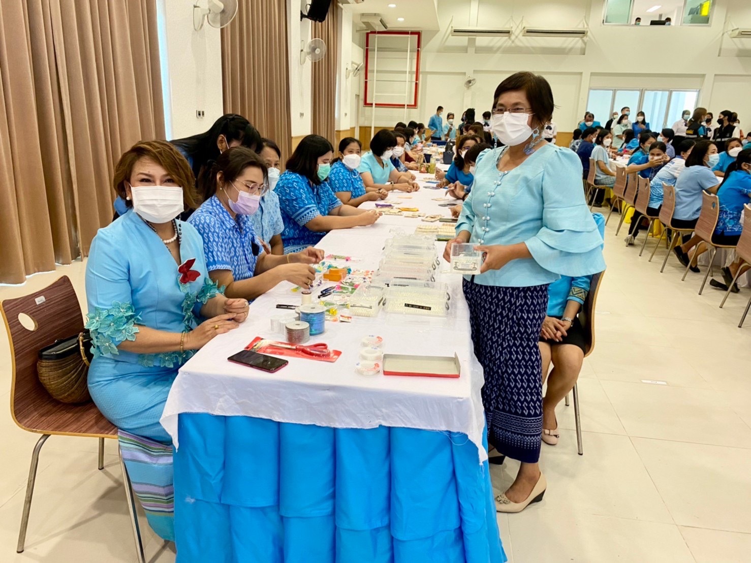 ?? พช.นครนายก ร่วมแถลงข่าวกิจกรรมประดิษฐ์ผีเสื้อ จากผ้าตามอัตลักษณ์ของจังหวัดนครนายก รวมใจแสดงพลังแห่งความจงรักภักดี เพื่อนำไปประดับนิทรรศการเฉลิมพระเกียรติ สมเด็จพระนางเจ้าสิริกิต์ พระบรมราชินีนาถ พระบรมราชชนนีพันปีหลวง เนื่องในโอกาสมหามงคลเฉลิมพระชนมพรรษา 90 พรรษา 12 สิงหาคม 2565