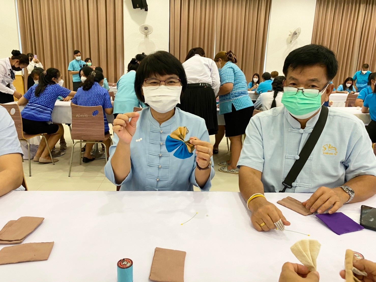 ?? พช.นครนายก ร่วมแถลงข่าวกิจกรรมประดิษฐ์ผีเสื้อ จากผ้าตามอัตลักษณ์ของจังหวัดนครนายก รวมใจแสดงพลังแห่งความจงรักภักดี เพื่อนำไปประดับนิทรรศการเฉลิมพระเกียรติ สมเด็จพระนางเจ้าสิริกิต์ พระบรมราชินีนาถ พระบรมราชชนนีพันปีหลวง เนื่องในโอกาสมหามงคลเฉลิมพระชนมพรรษา 90 พรรษา 12 สิงหาคม 2565