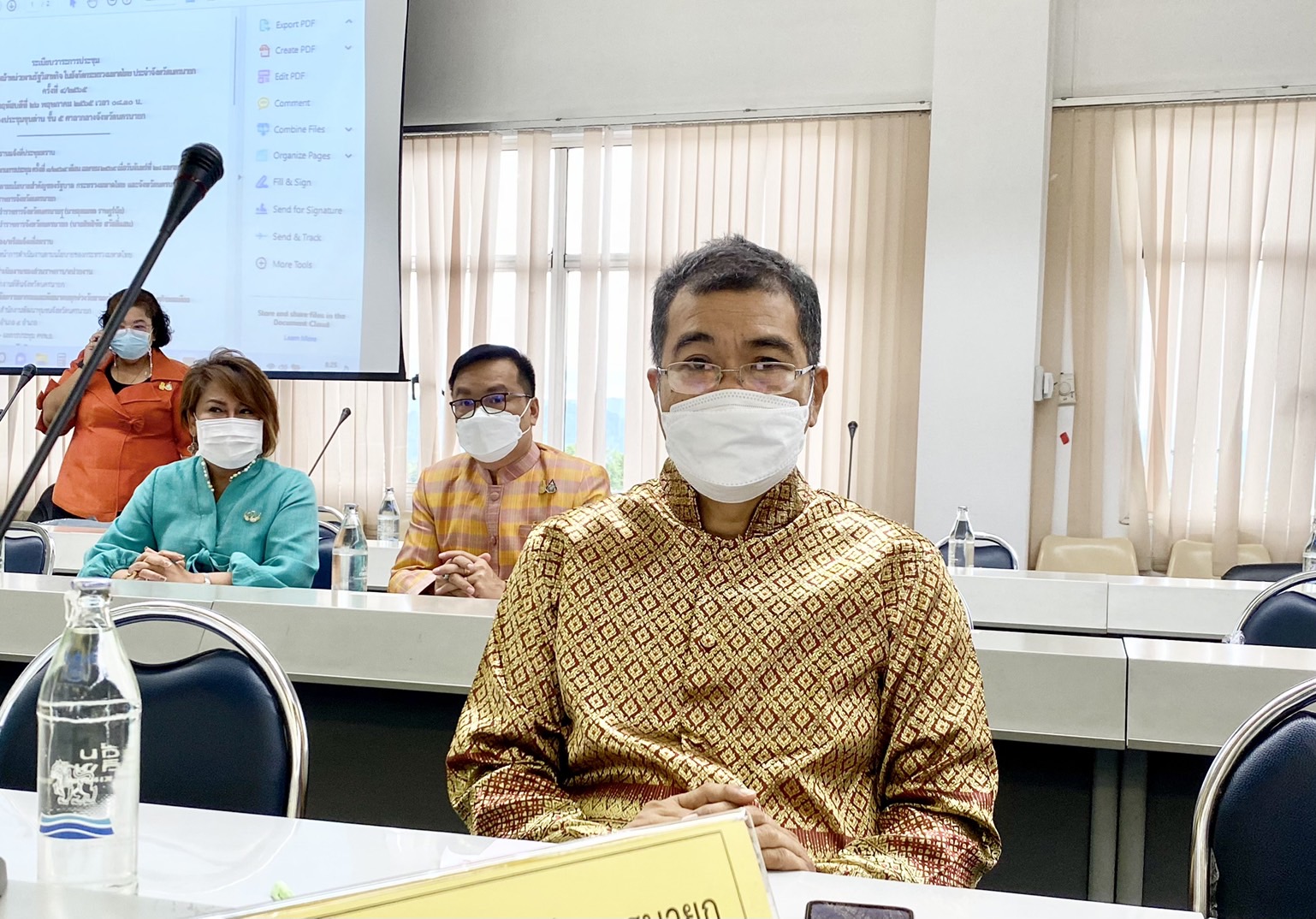 ??พช. นครนายก ร่วมประชุมหัวหน้าส่วนราชการ หัวหน้าหน่วยงานรัฐวิสาหกิจ ในสังกัดกระทรวงมหาดไทย ประจำจังหวัดนครนายก ครั้งที่ 4/2565