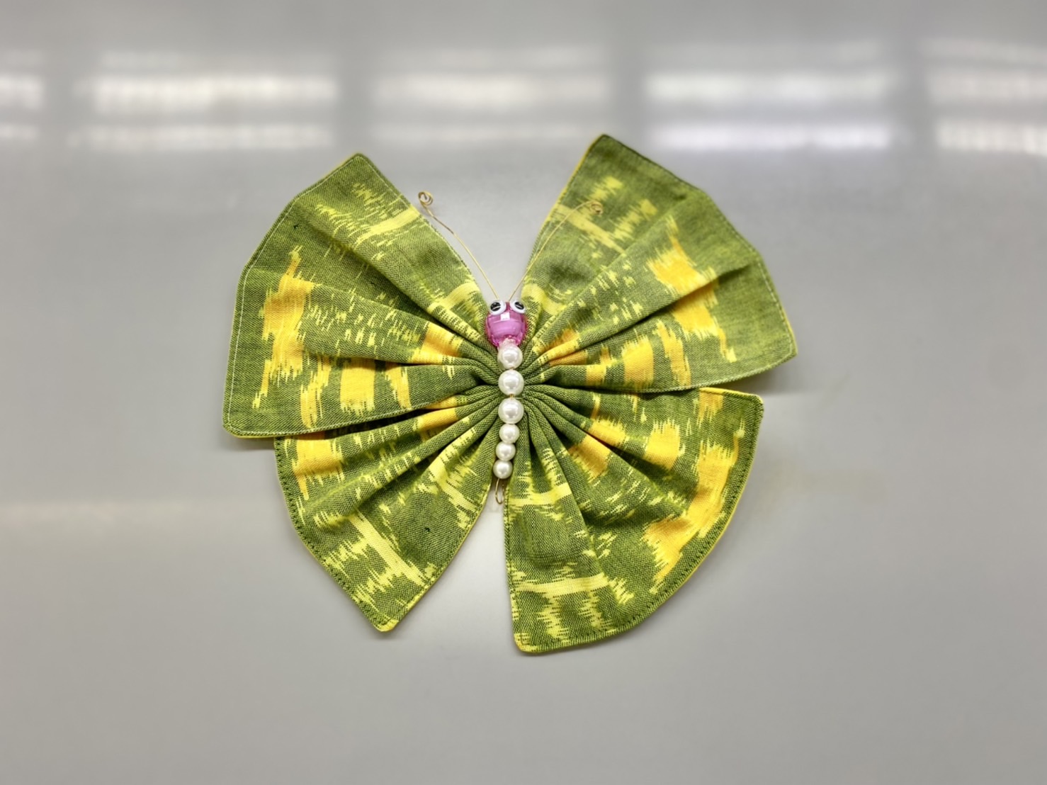 ?? พช.นครนายก นำส่ง “ผีเสื้อแห่งความจงรักภักดี” เพื่อนำไปประกวดระดับจังหวัด ??