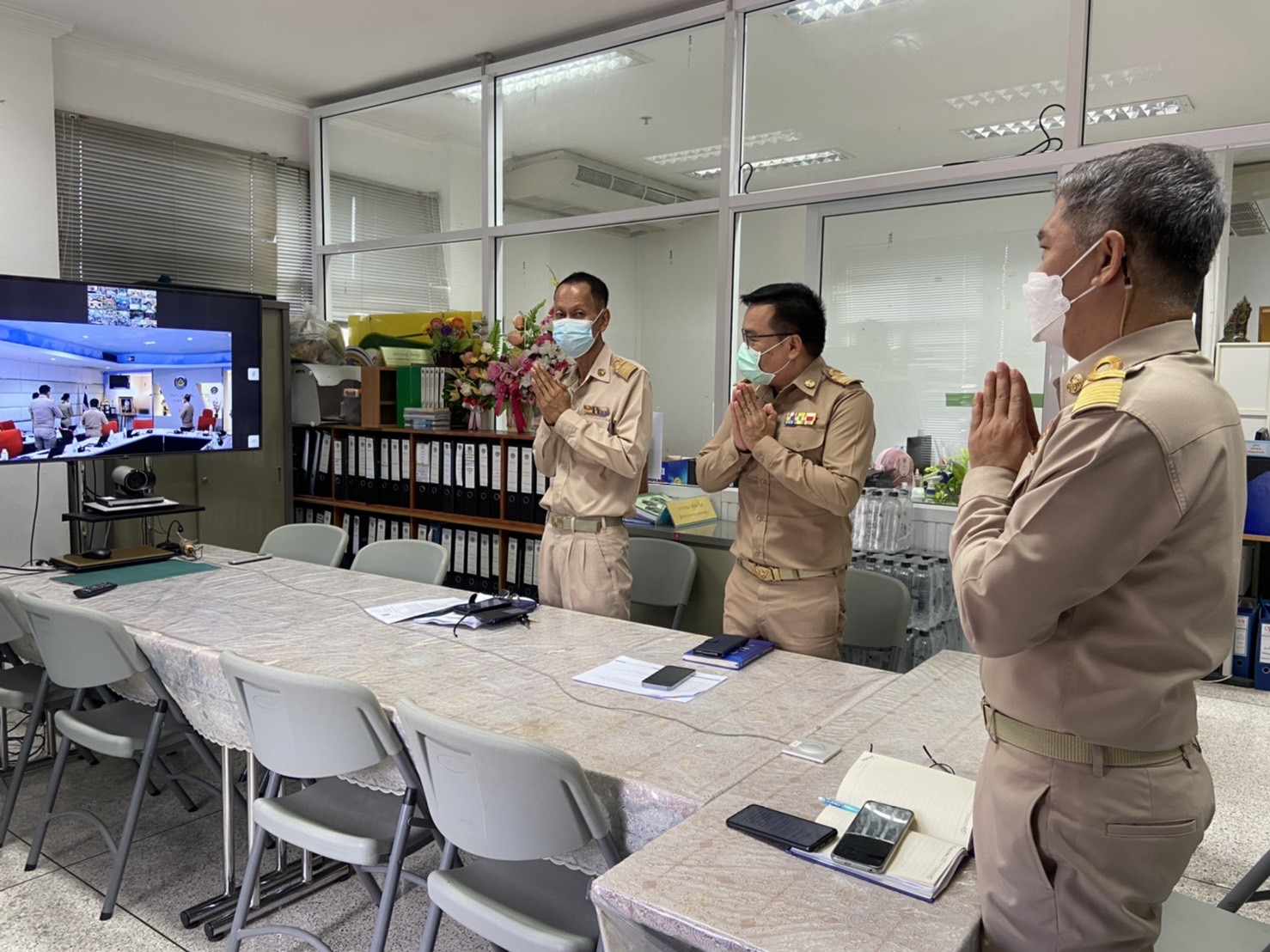 พช. นครนายก ร่วมการประชุมกรมการพัฒนาชุมชน ครั้งที่ 6/2565