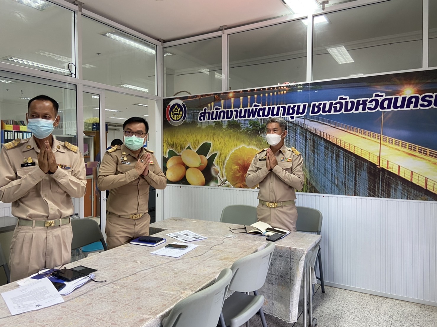 พช. นครนายก ร่วมการประชุมกรมการพัฒนาชุมชน ครั้งที่ 6/2565