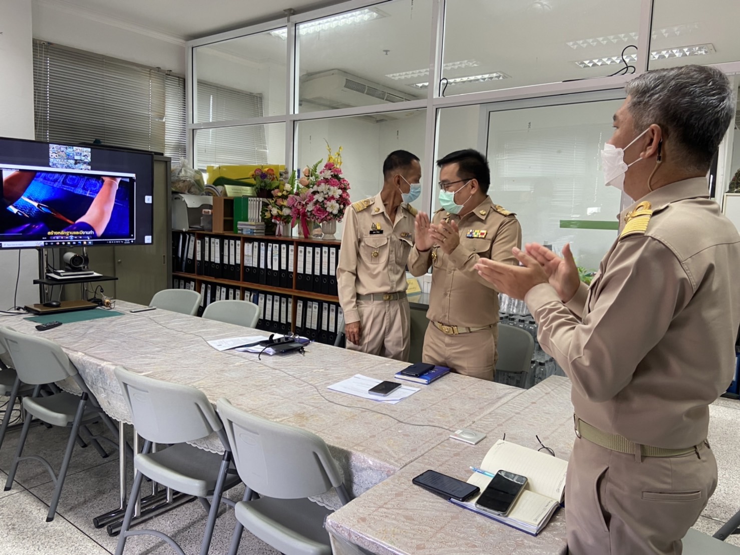 พช. นครนายก ร่วมการประชุมกรมการพัฒนาชุมชน ครั้งที่ 6/2565